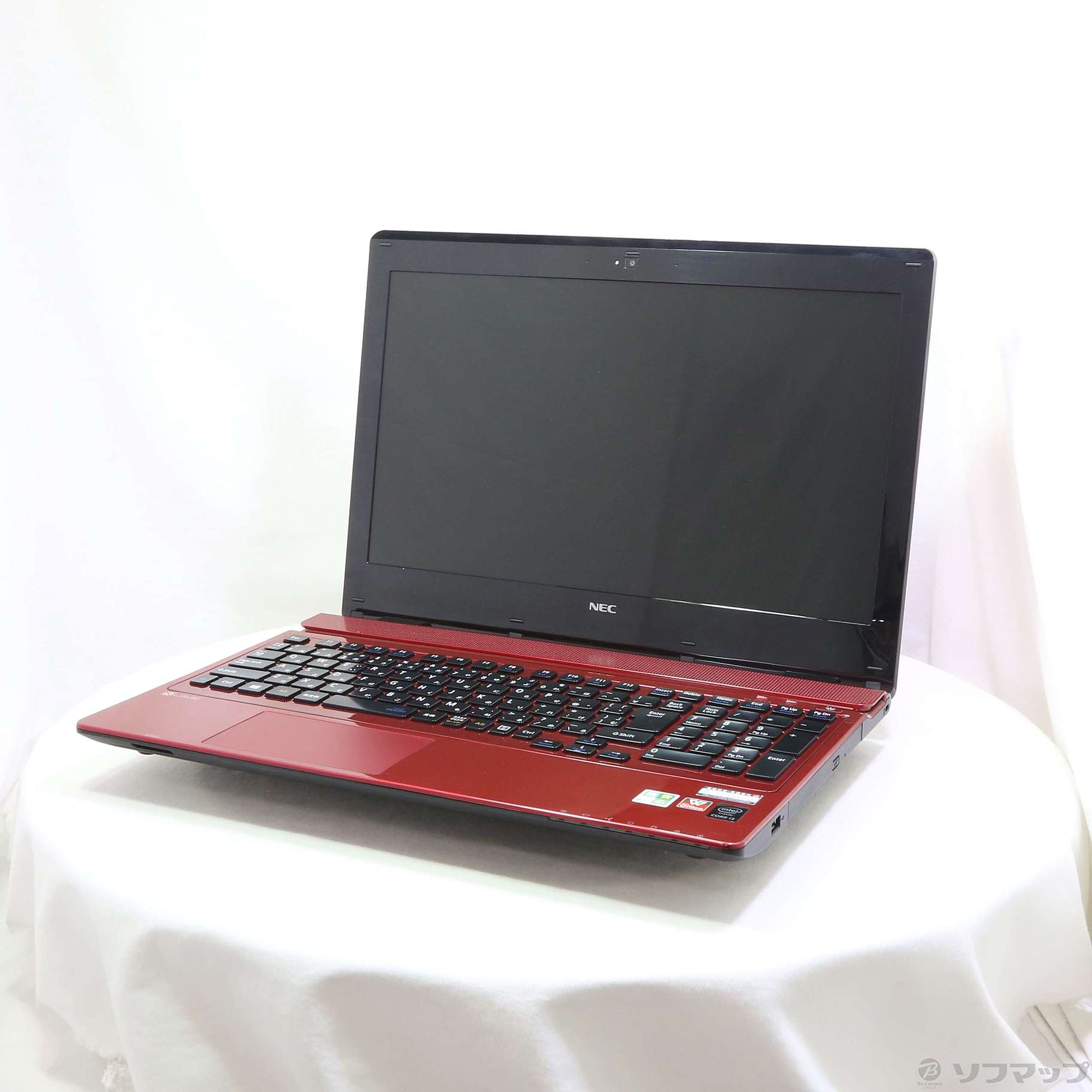 格安安心パソコン LAVIE Note Standard PC-NS350BAR クリスタルレッド