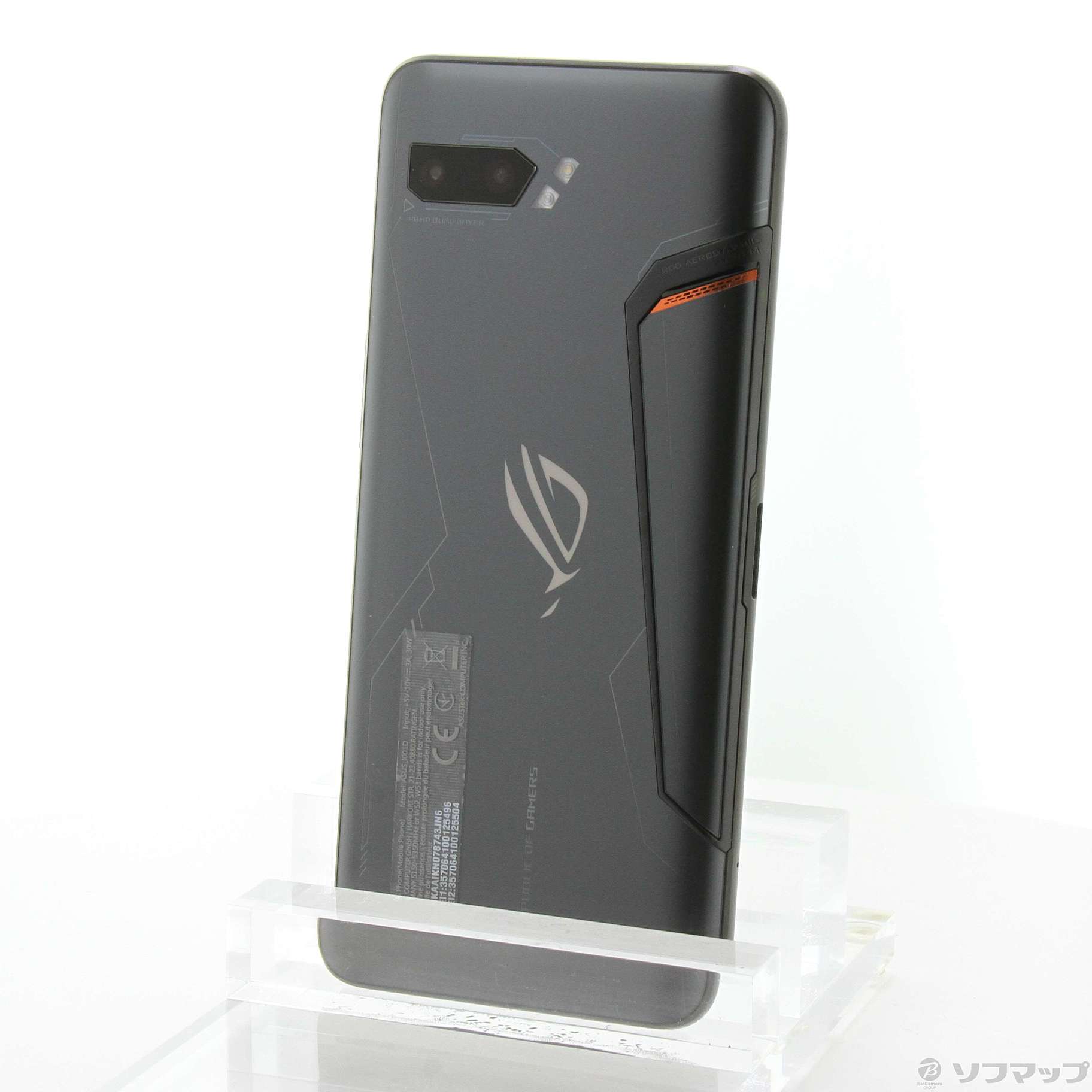 中古】ROG Phone II 1TB ブラック ZS660KL-BK1TR12 SIMフリー