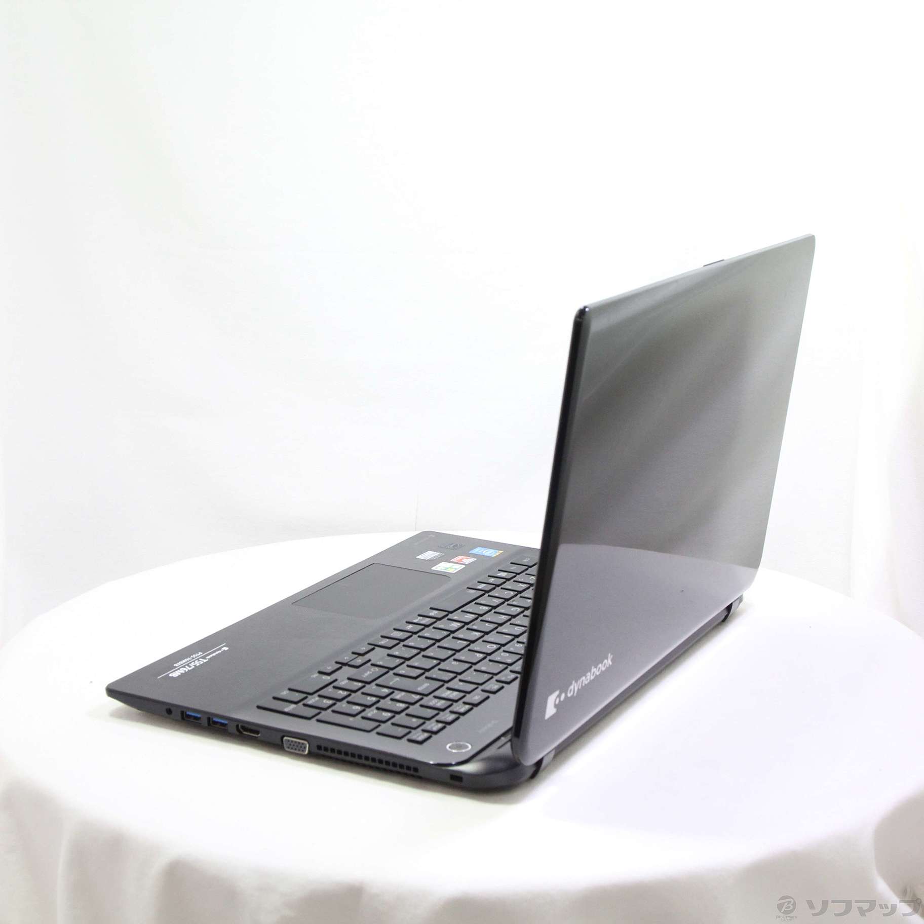 【中古】格安安心パソコン Dynabook T55／76MB PT55-76MBXB プレシャスブラック [2133043140766 ...