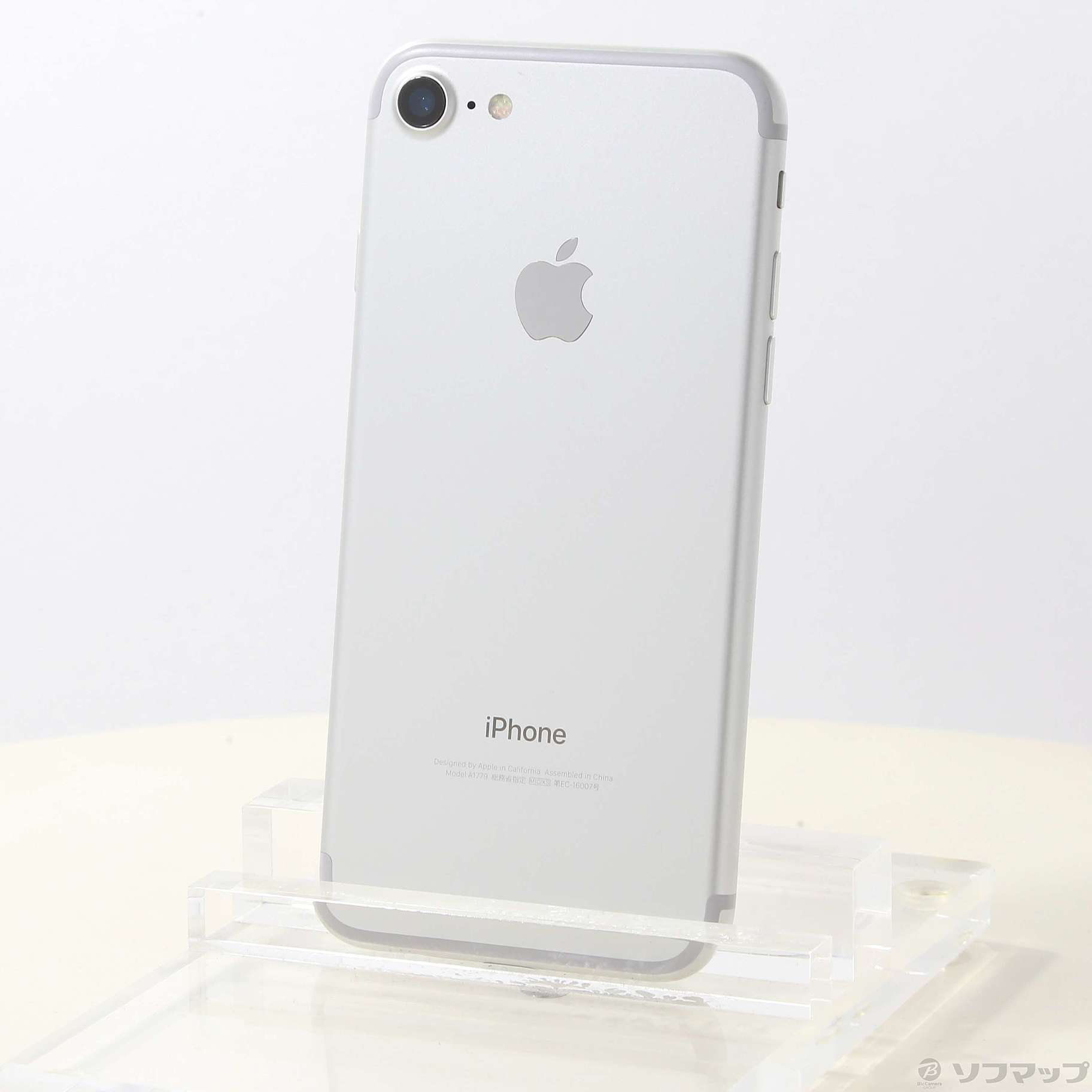 (中古)Apple iPhone7 128GB シルバー MNCL2J/A SIMフリー(262-ud)