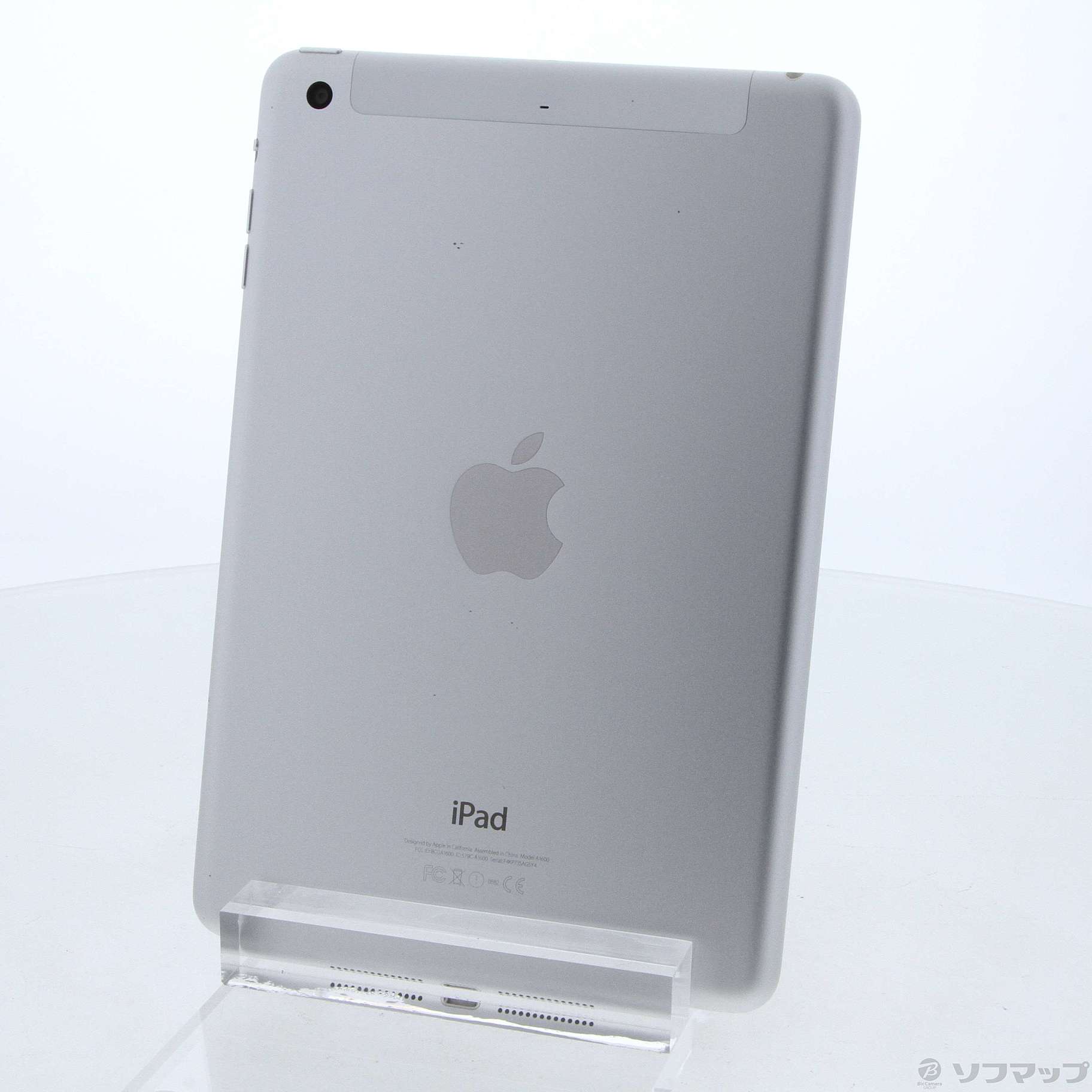 中古】iPad mini 3 64GB シルバー MGJ12J／A docomo [2133043153681