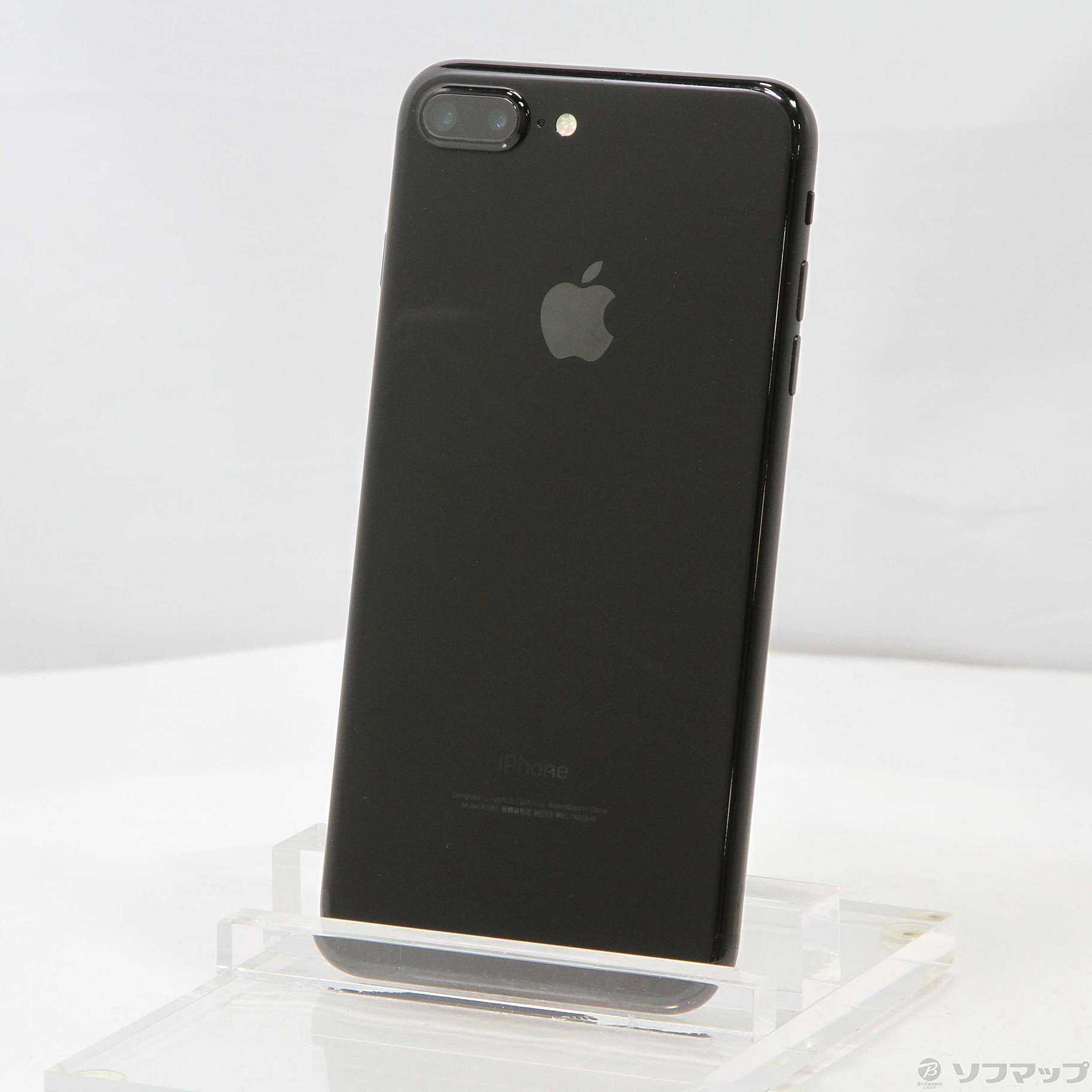 中古】iPhone7 Plus 128GB ジェットブラック NN6K2J／A SIMフリー