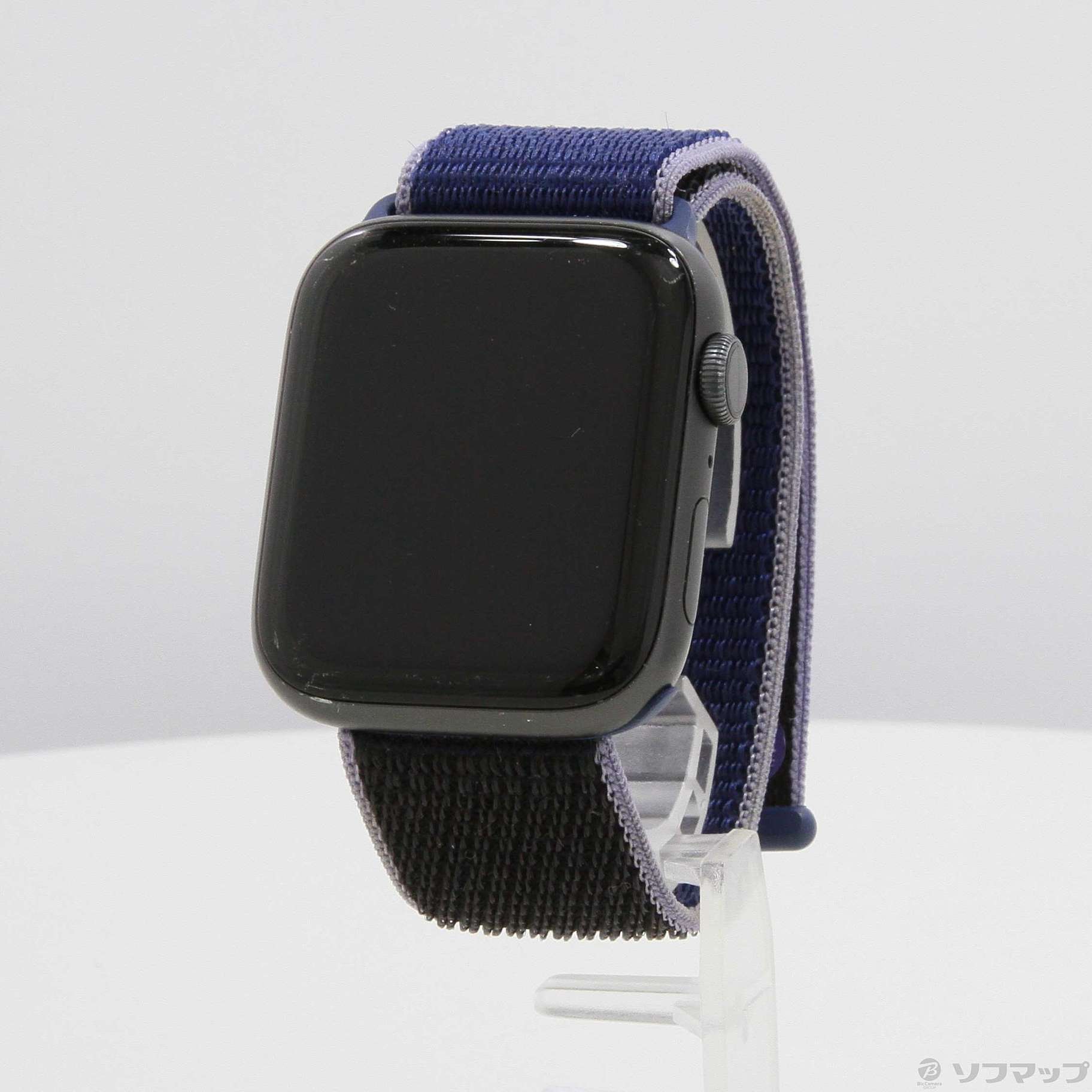Apple Watch Series 5 GPS 44mm スペースグレイアルミニウムケース ミッドナイトブルースポーツループ