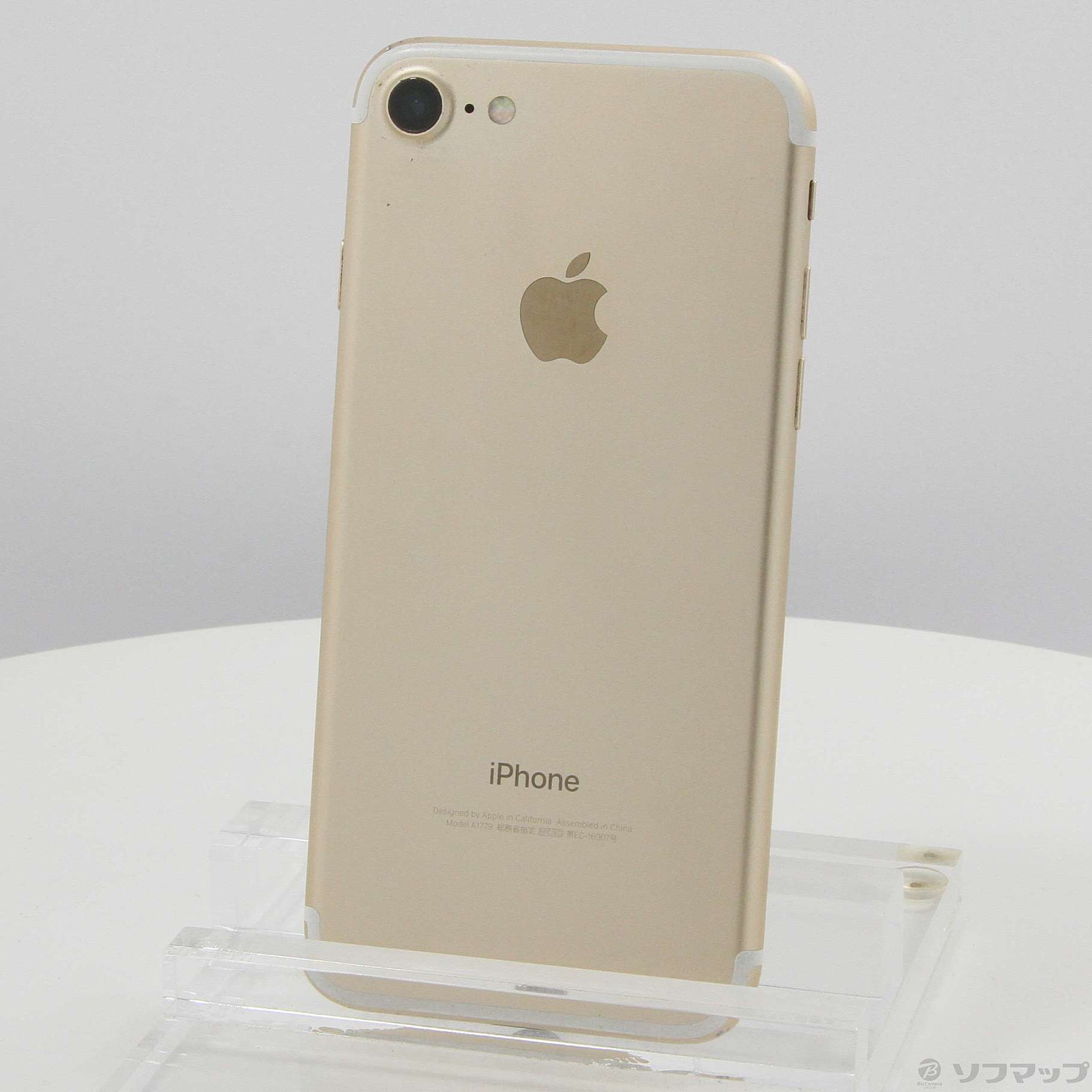 iPhone7 gold 128GB softbank - スマートフォン本体