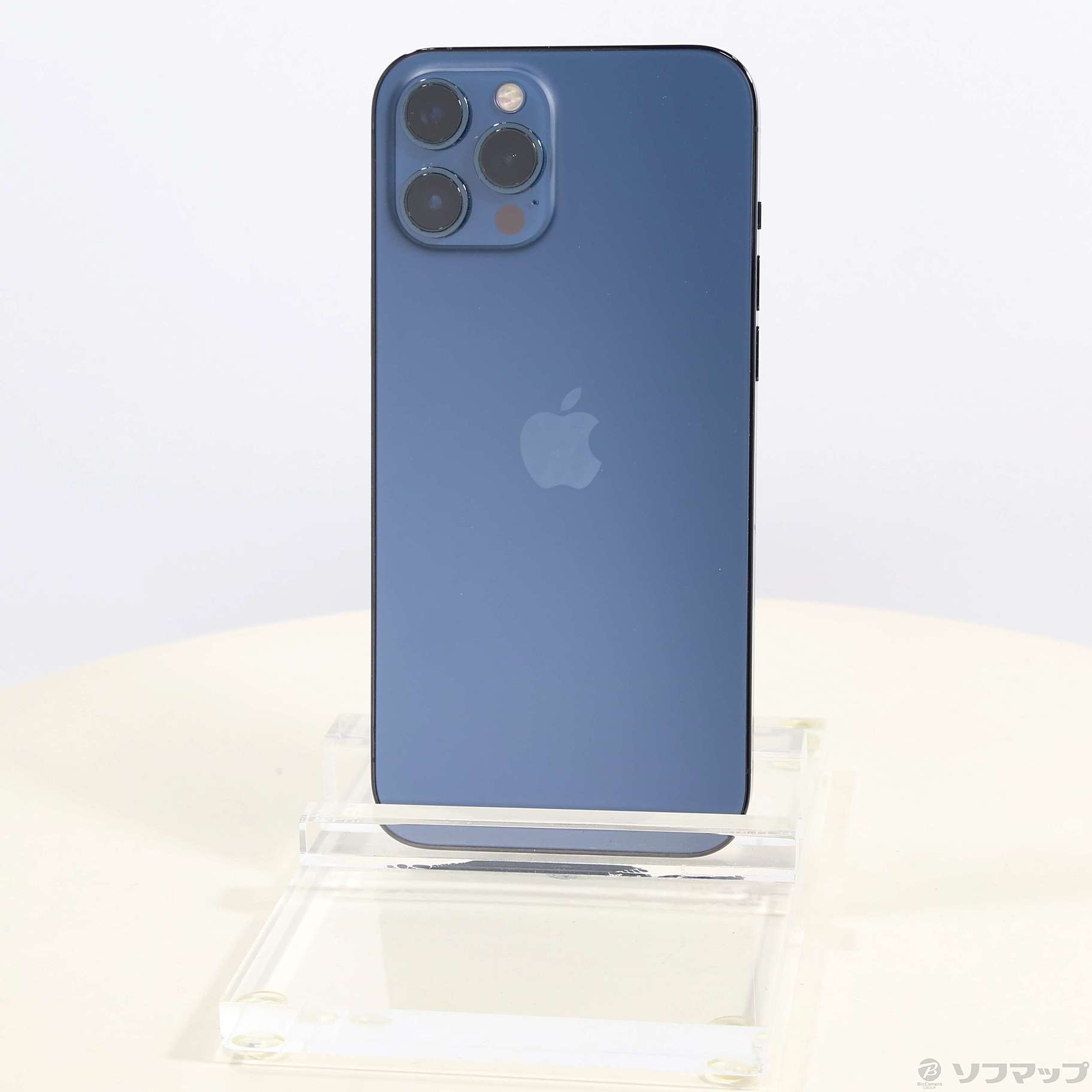 中古】iPhone12 Pro Max 128GB パシフィックブルー MGCX3J／A SIM