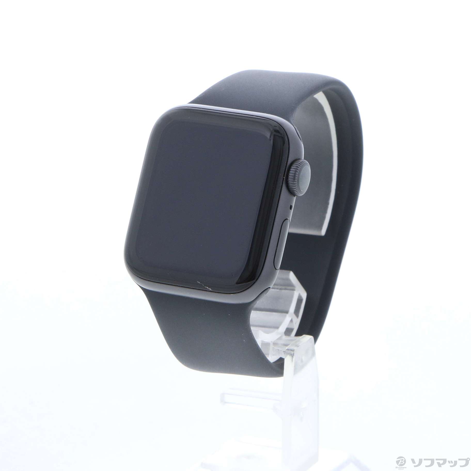 Apple Watch Series 6 GPS 40mm スペースグレイアルミニウムケース ブラックソロループ