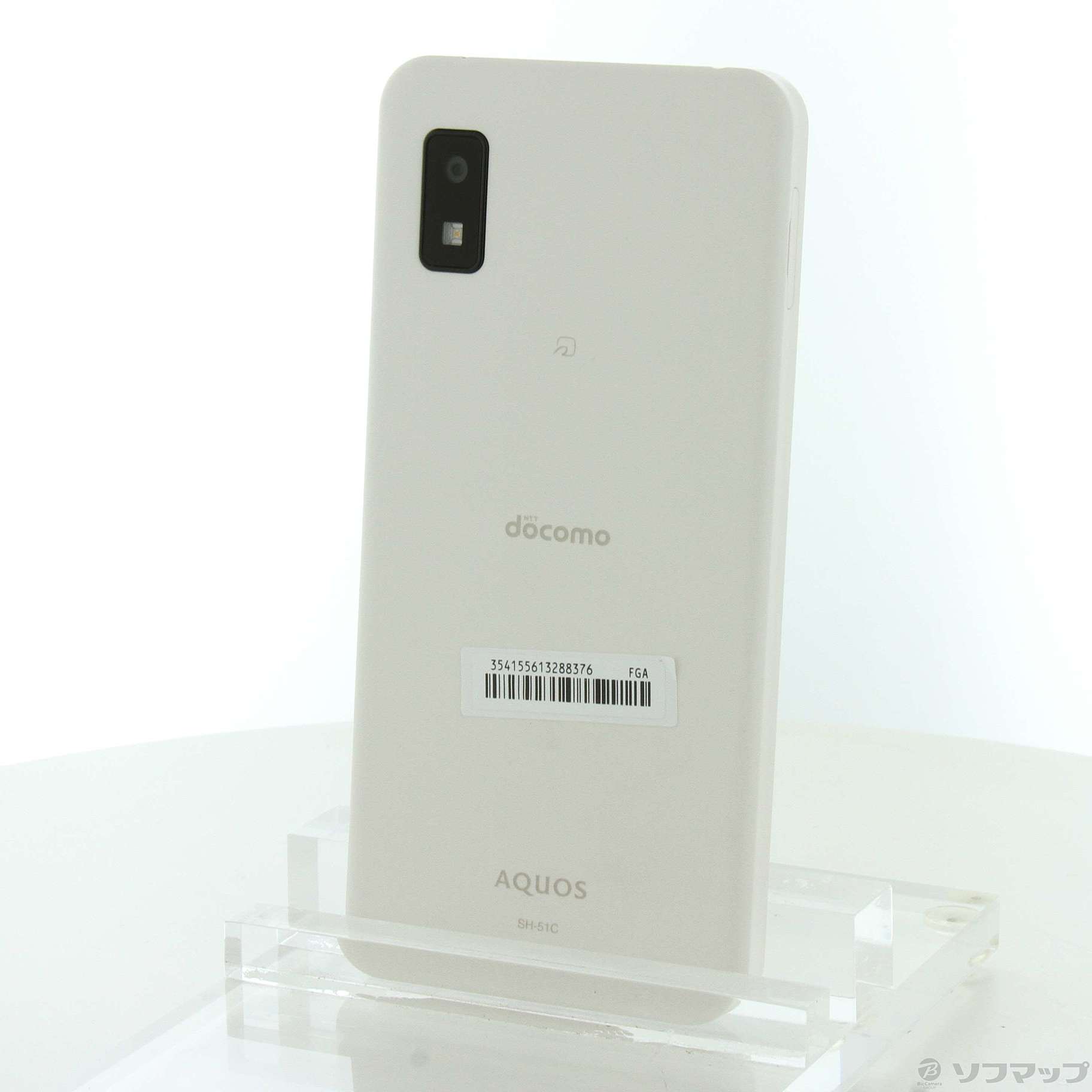 定番大人気 AQUOS wish2 SH-51C ホワイト SIMフリーの通販 by ノア