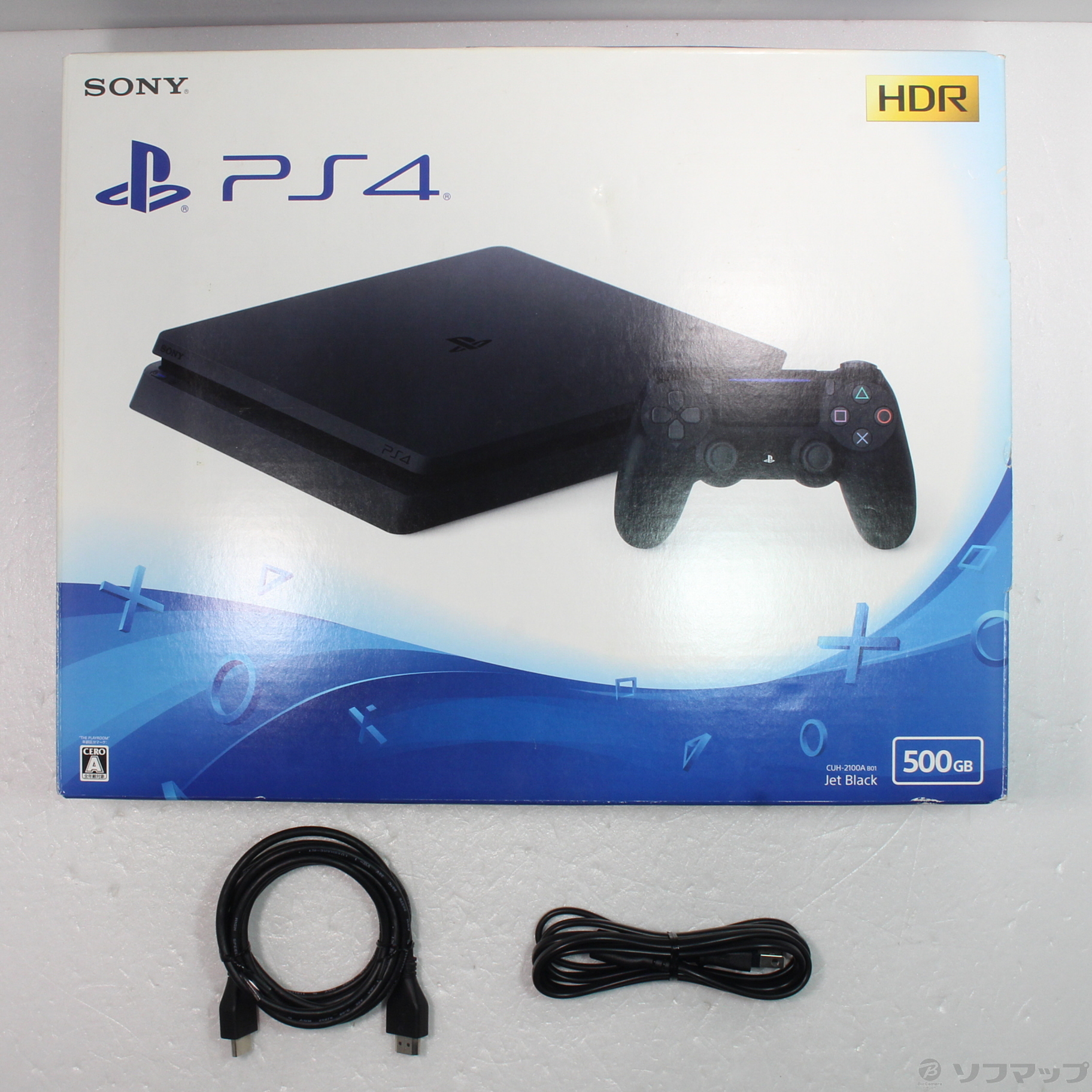 中古】PlayStation 4 ジェット・ブラック 500GB ◇11/18(金)値下げ