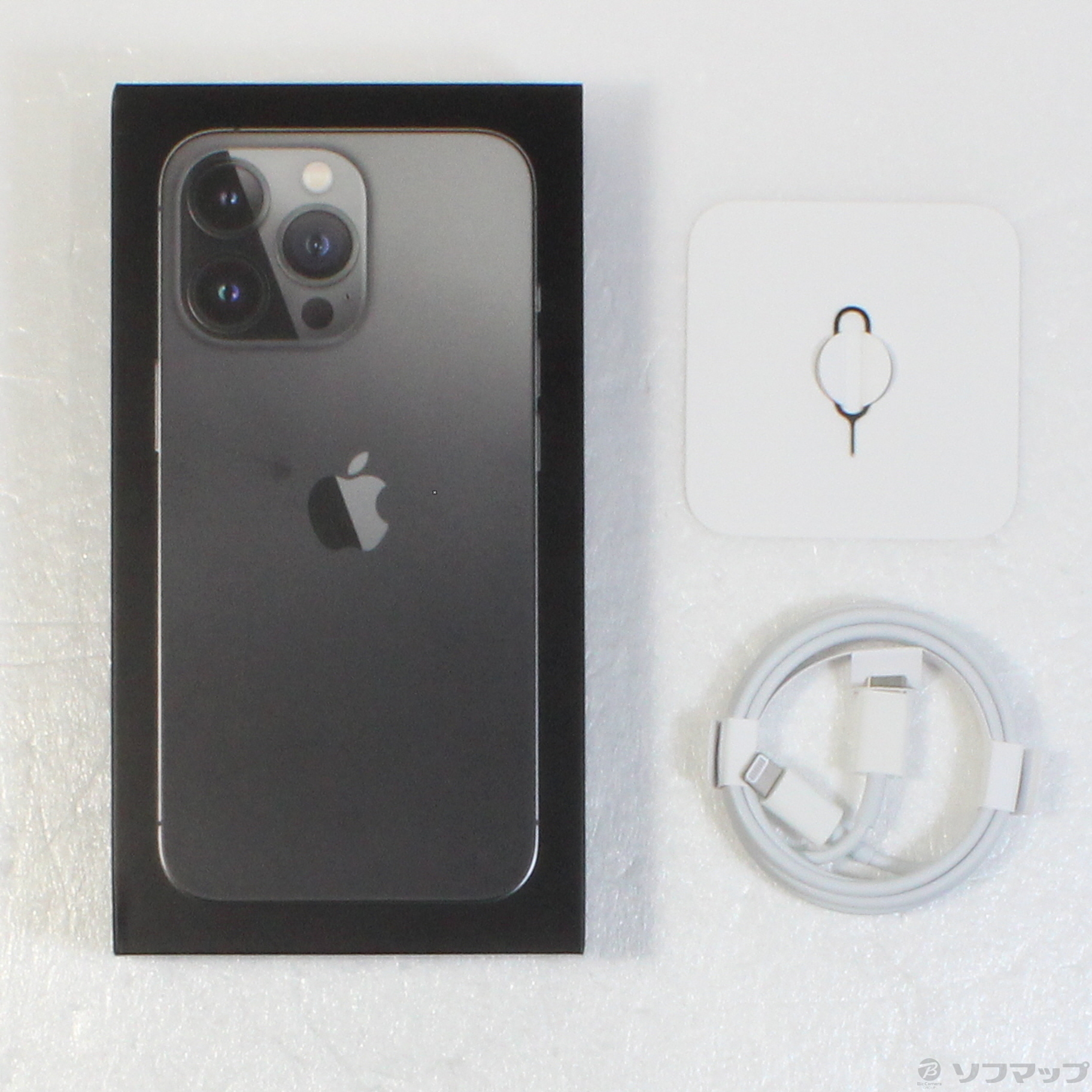 中古】セール対象品 iPhone13 Pro 256GB グラファイト MLUN3J／A SIM 