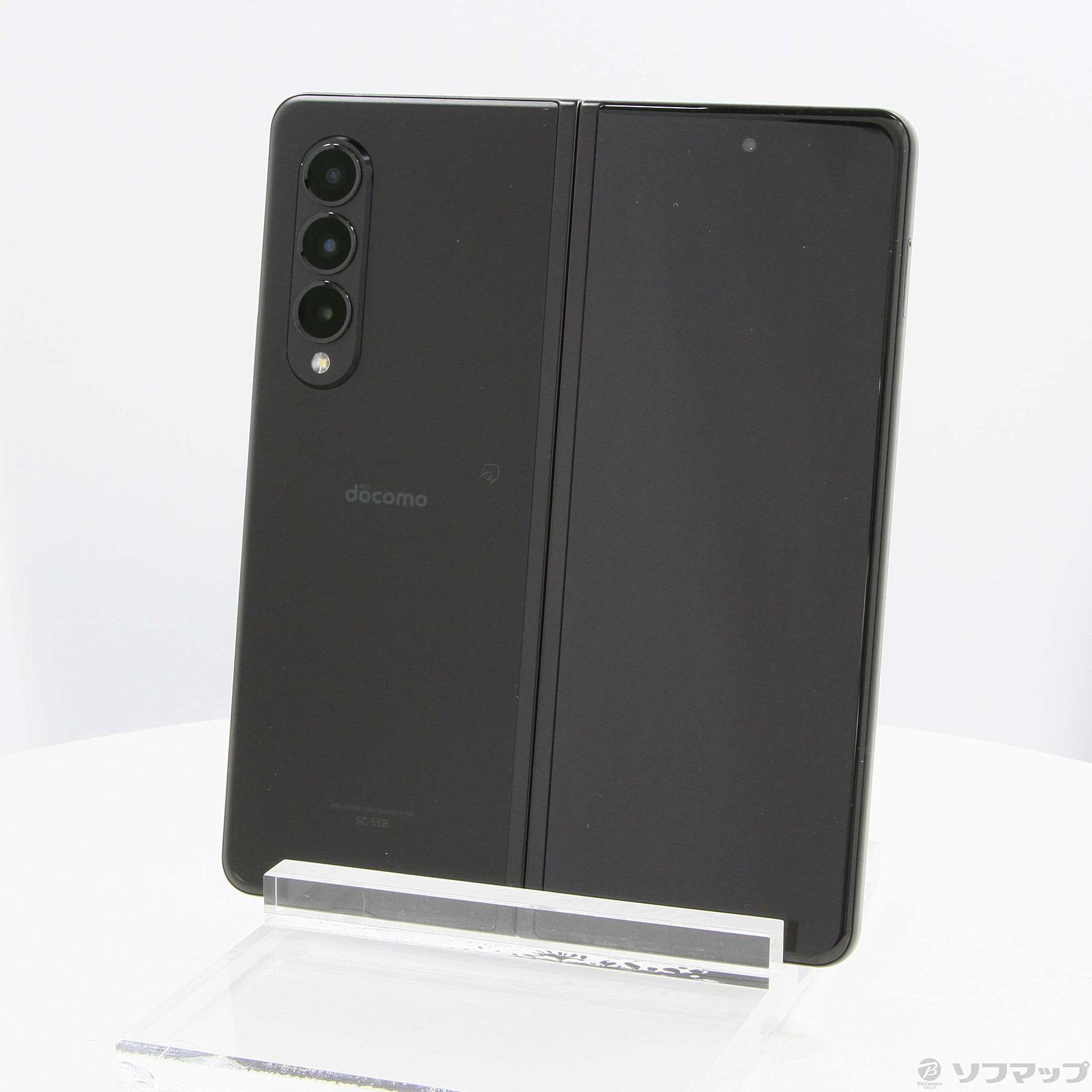 中古】Galaxy Z Fold3 5G 256GB ファントムブラック SC-55B docomo 