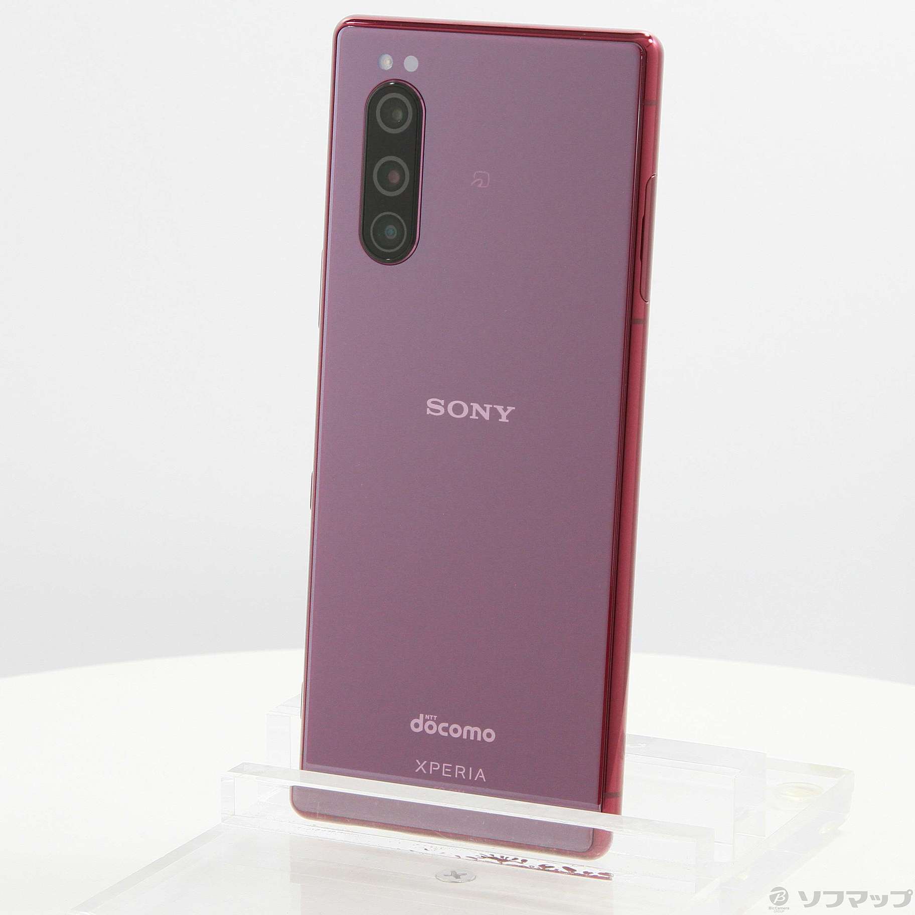 Xperia 5 64GB レッド SO-01M docomoロック解除SIMフリー