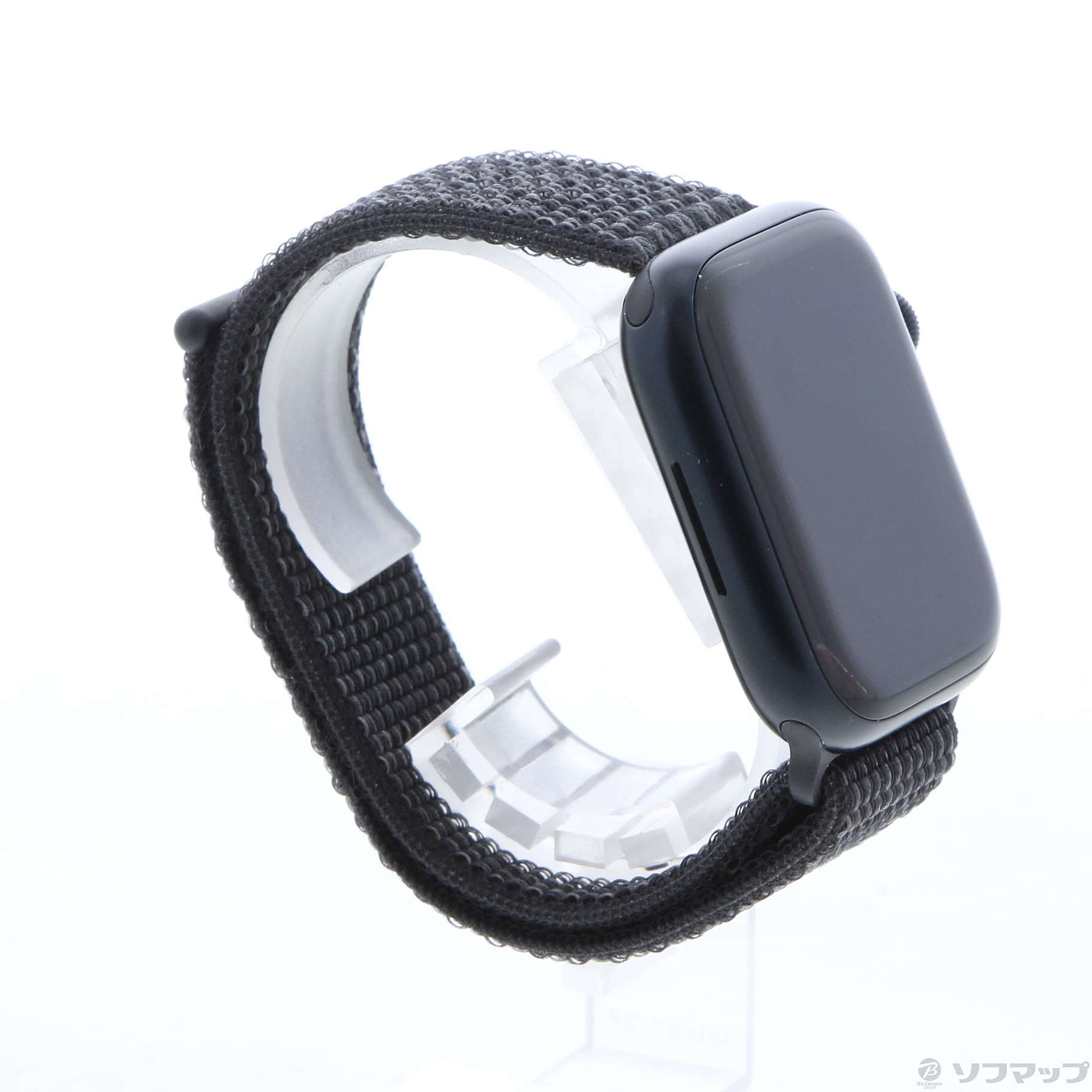 Apple Watch Series 7 GPS 45mm ミッドナイトアルミニウムケース ブラックNikeスポーツループ