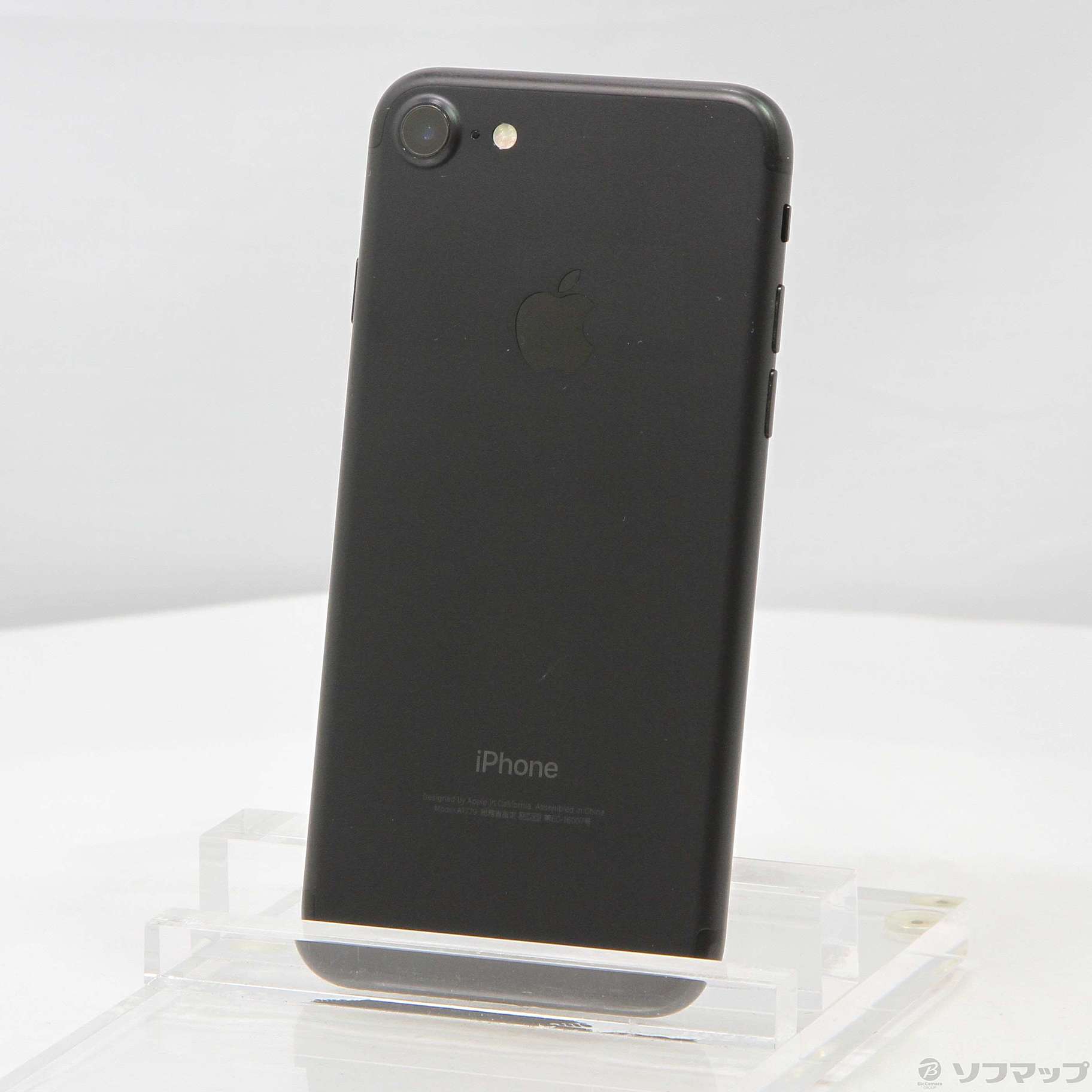中古】iPhone7 128GB ブラック MNCK2J／A SIMフリー [2133043224701