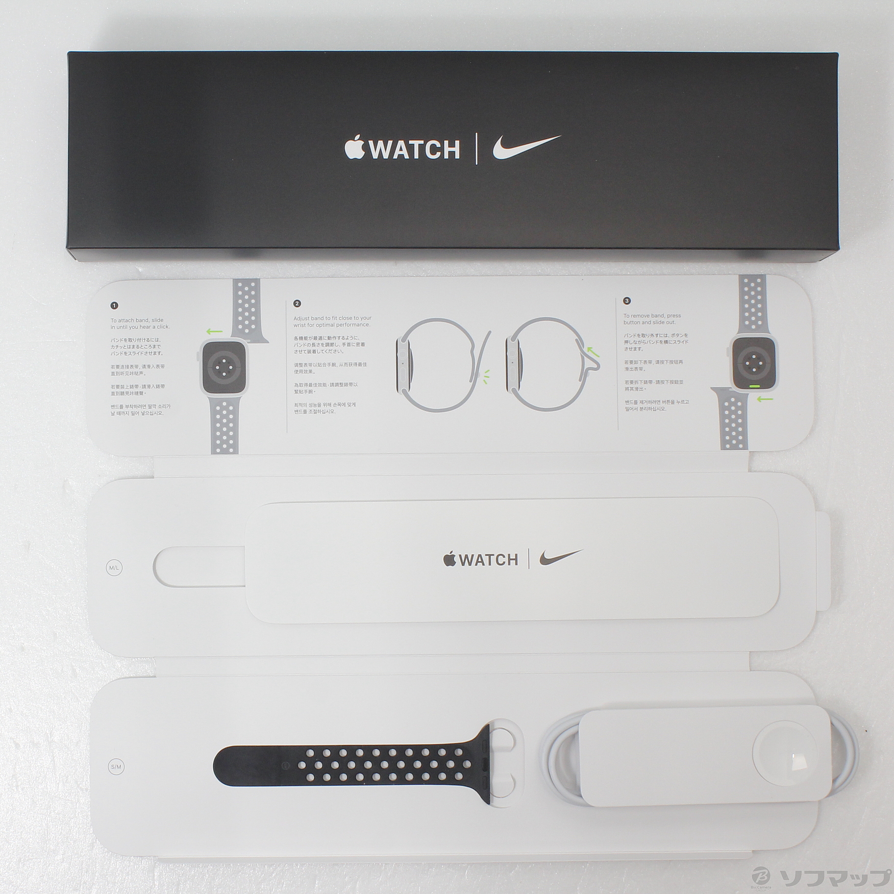 中古】Apple Watch SE 第1世代 Nike GPS 40mm スペースグレイ 中古】Apple Watch SE 第1世代 Nike GPS 40mm スペースグレイ