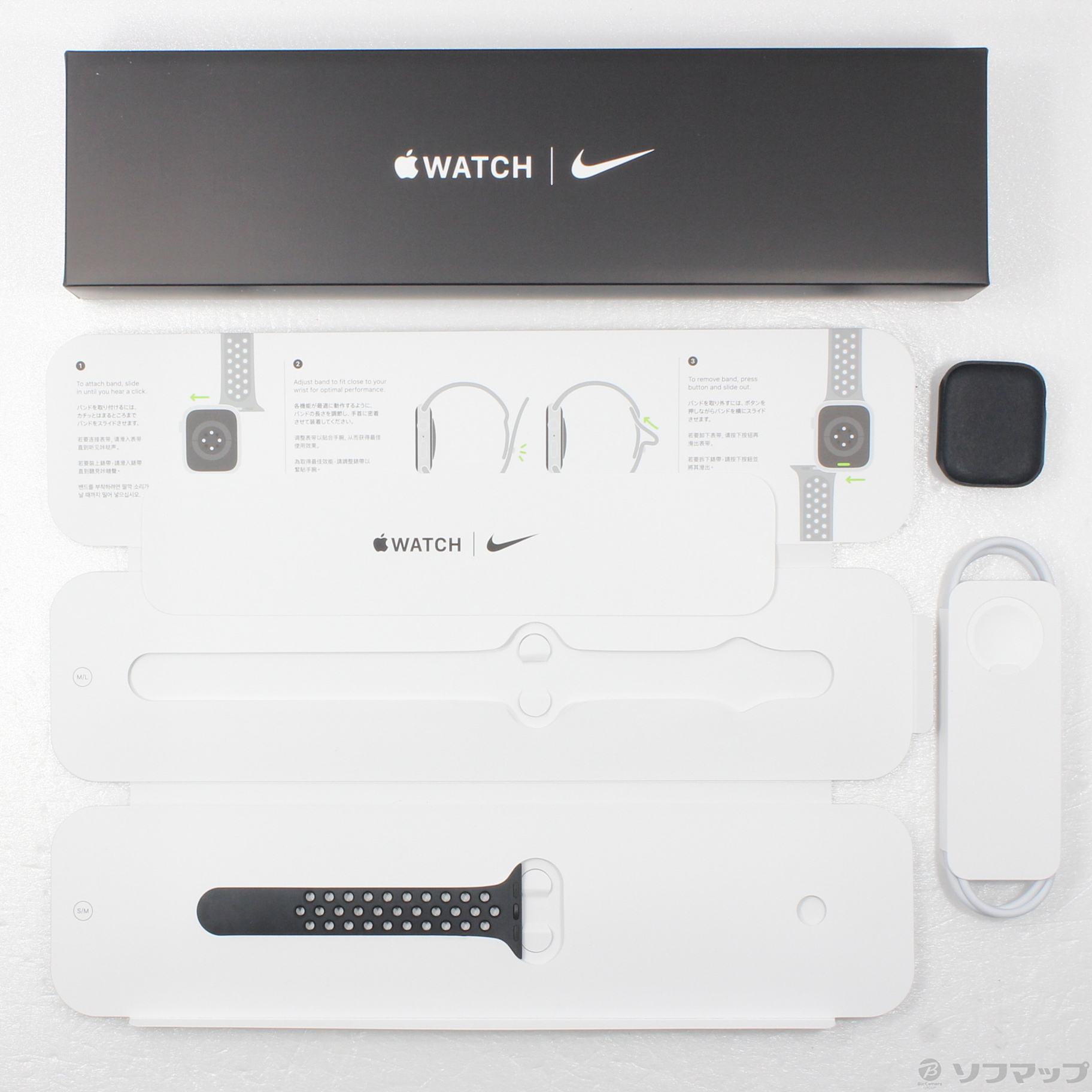 中古】Apple Watch Series 7 Nike GPS 41mm ミッドナイト