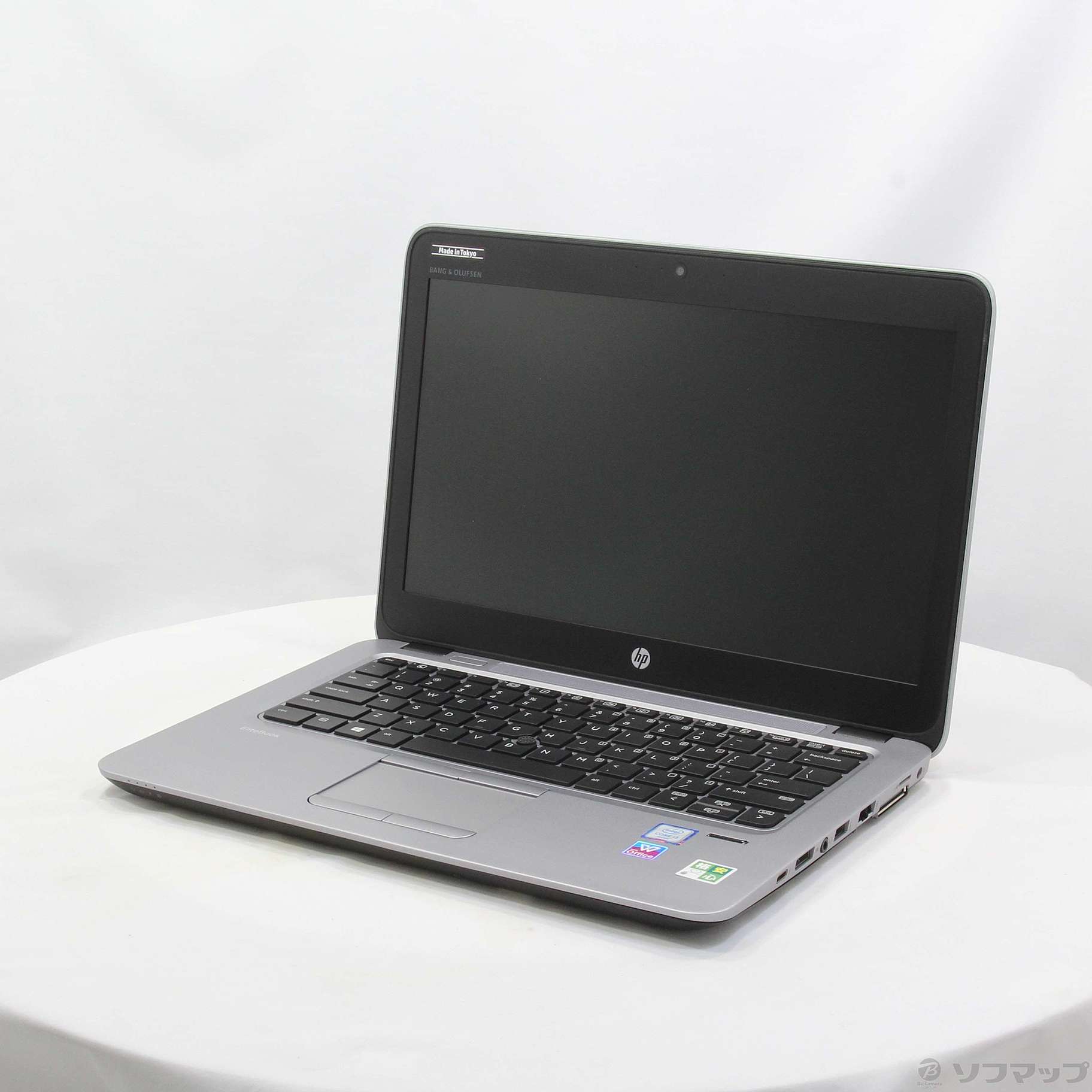 格安安心パソコン HP EliteBook 820 G3 L4Q20AV ［Core i3 6100U  (2.3GHz)／4GB／SSD240GB／12.5インチワイド］