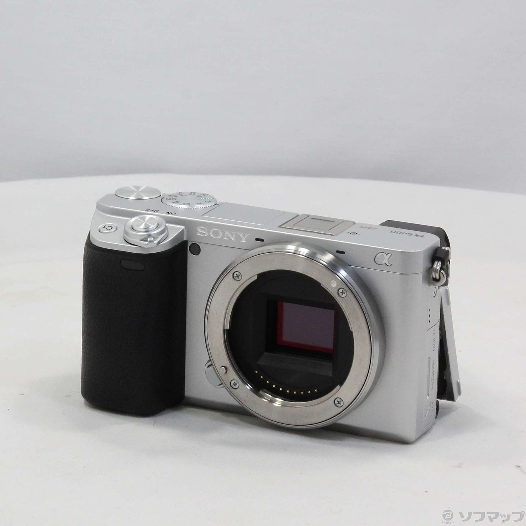 中古】α6400 ILCE-6400 ボディ シルバー [2133043266411] - 法人専用