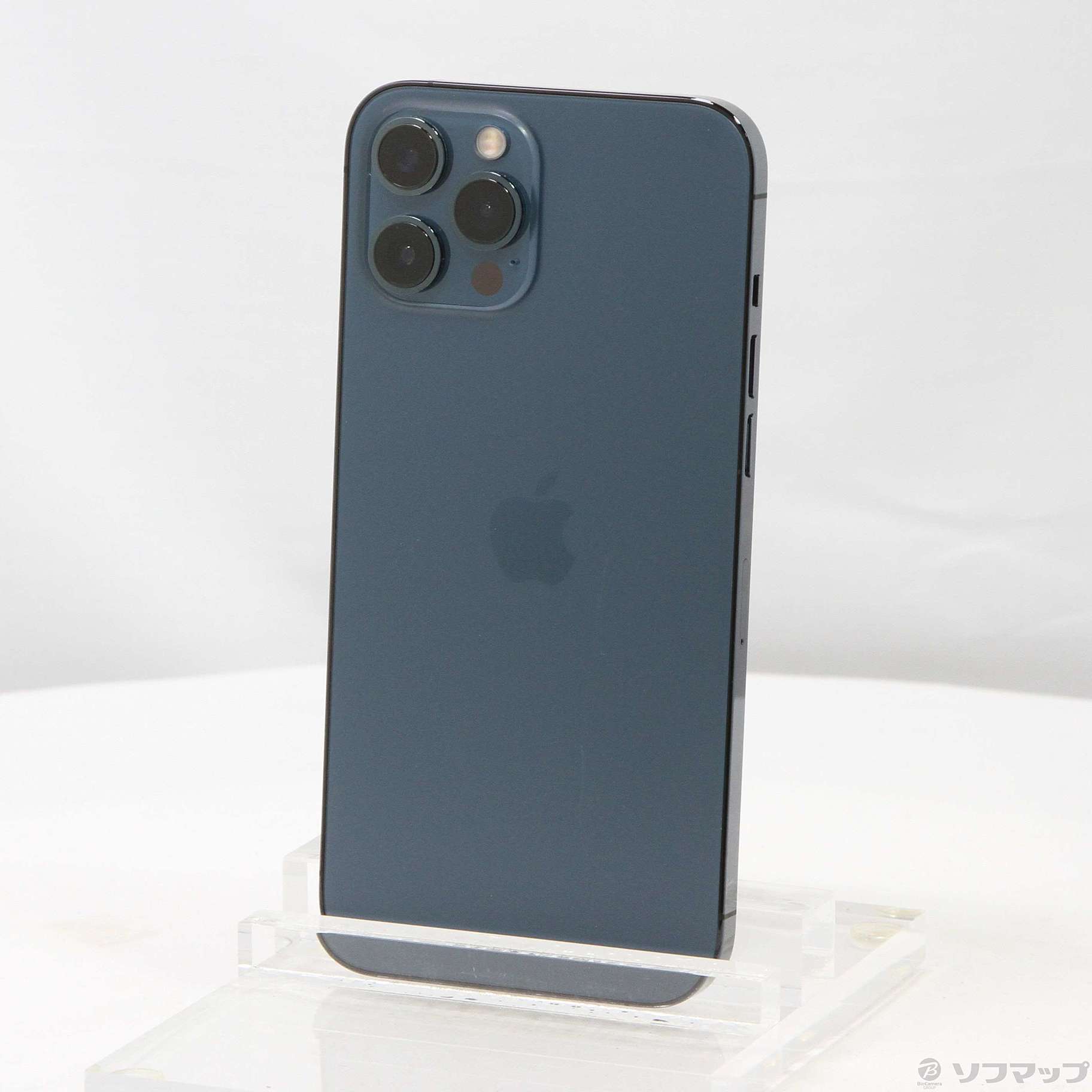 中古】iPhone12 Pro Max 256GB パシフィックブルー MGD23J／A SIM