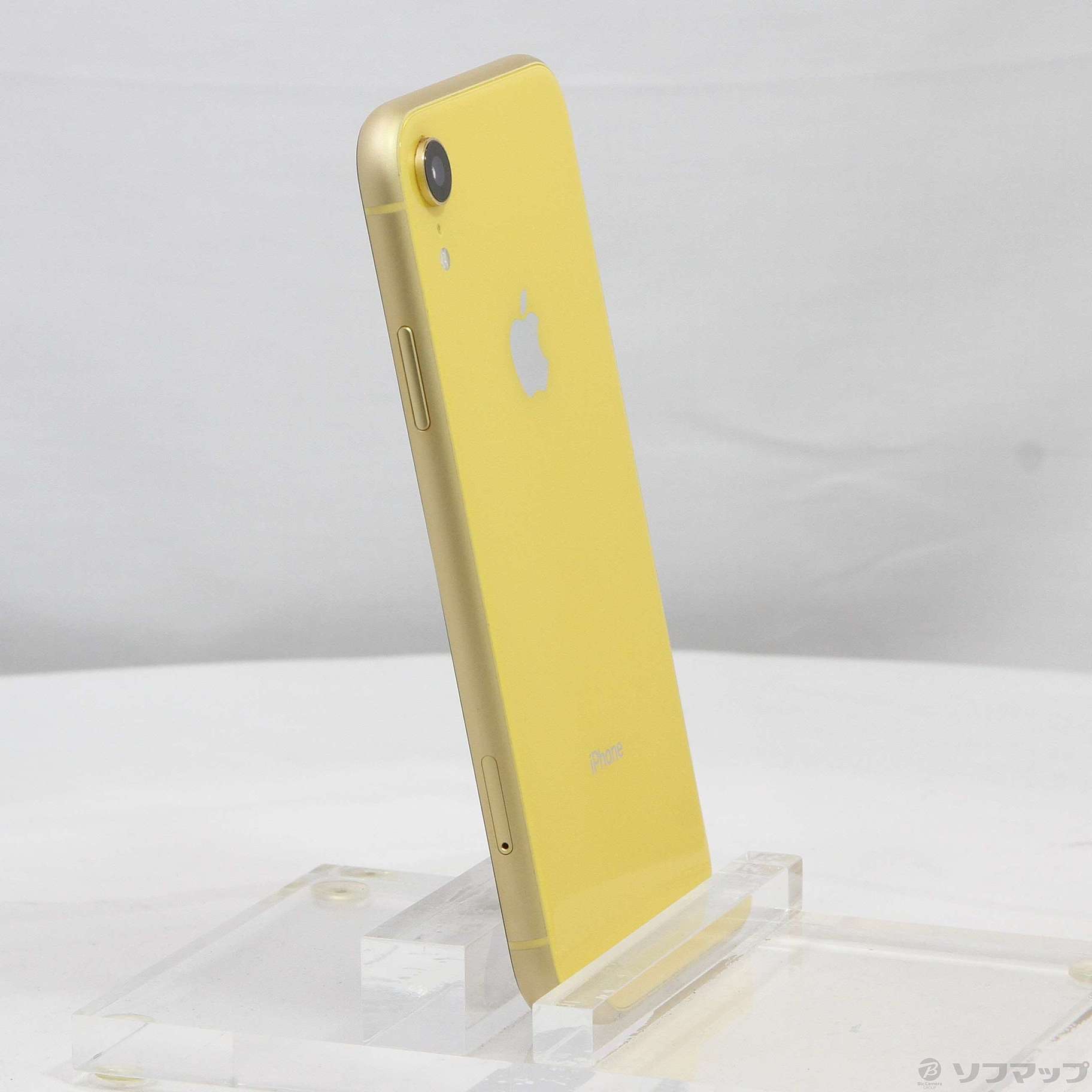 スマートフォン本体美品 simフリー iPhone XR 10R イエロー 黄色 64GB