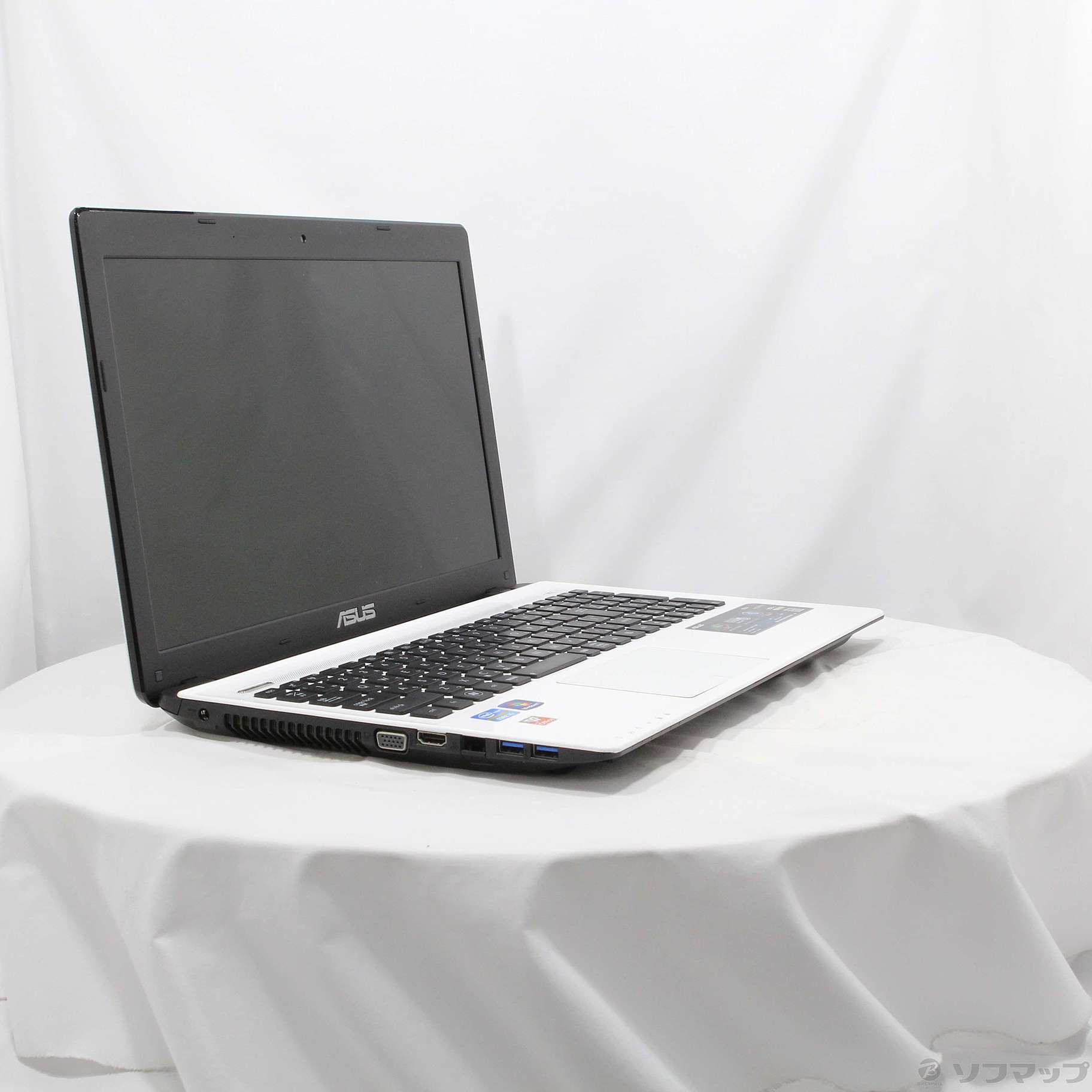 中古】格安安心パソコン ASUS K55A K55A-SXWHITE ホワイト [2133043277837] - リコレ！|ビックカメラグループ  ソフマップの中古通販サイト