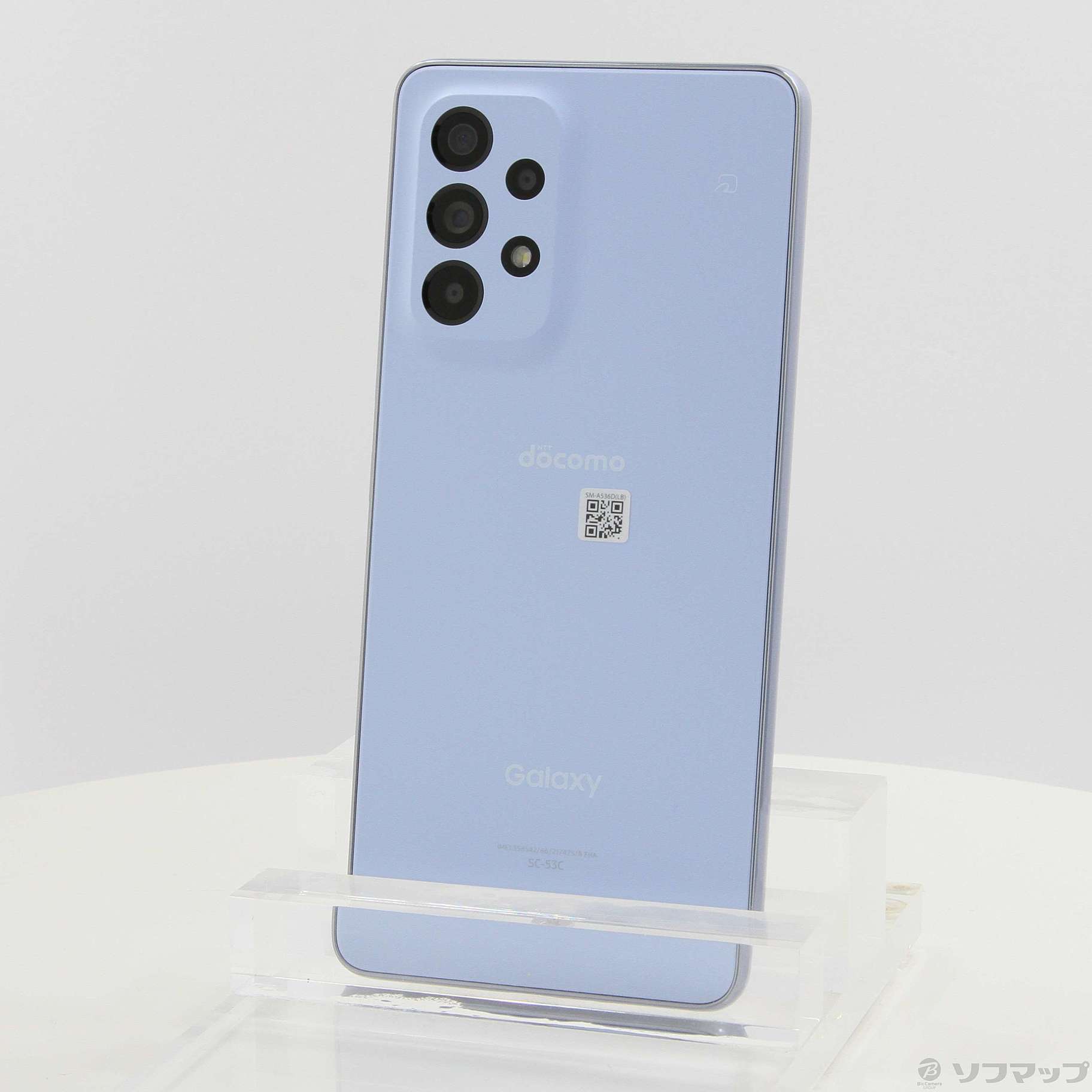 中古】GALAXY A53 5G 128GB オーサムブルー SC-53C docomoロック解除