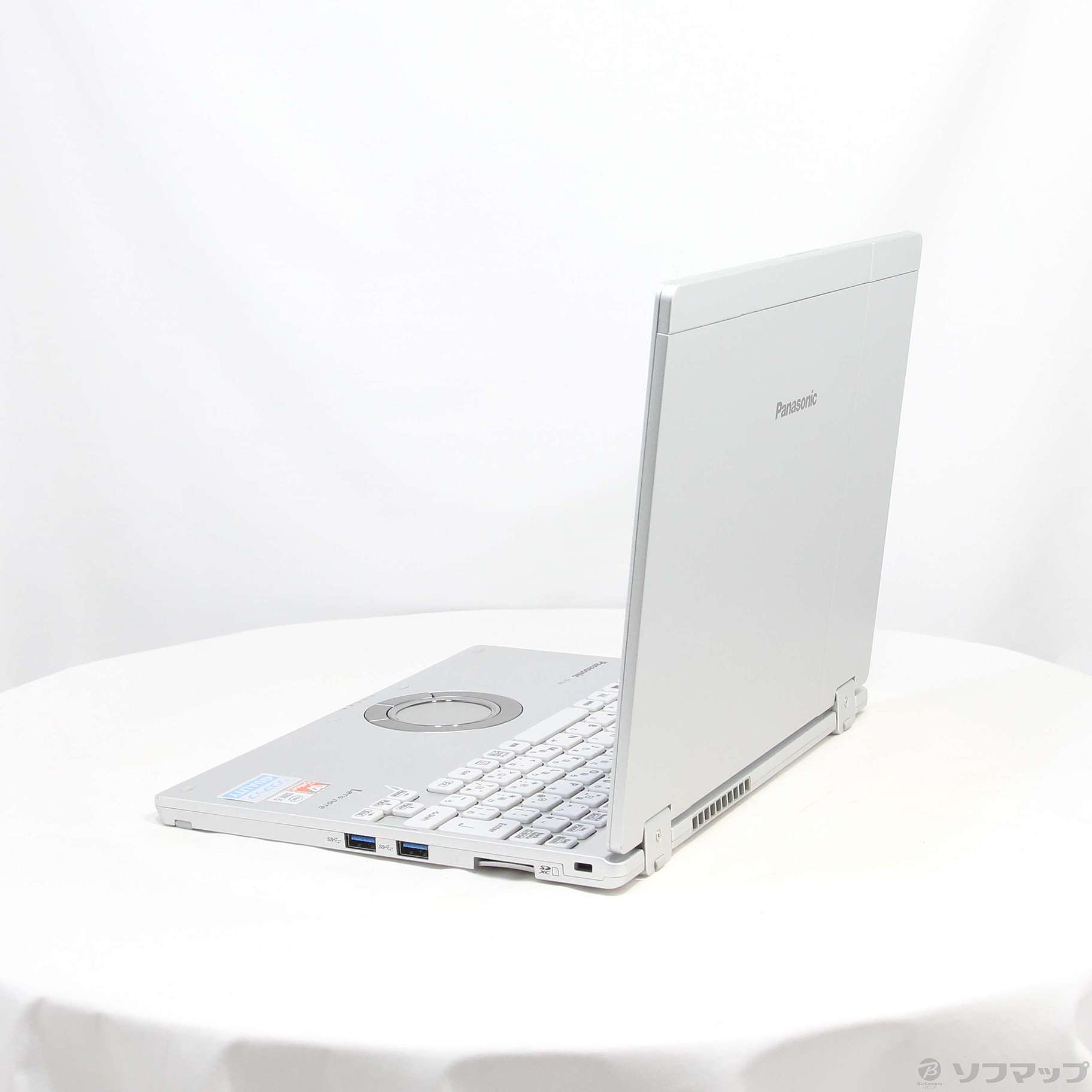 中古】Lets note QV9 CF-QV9A8LLC シルバー 〔Windows 10