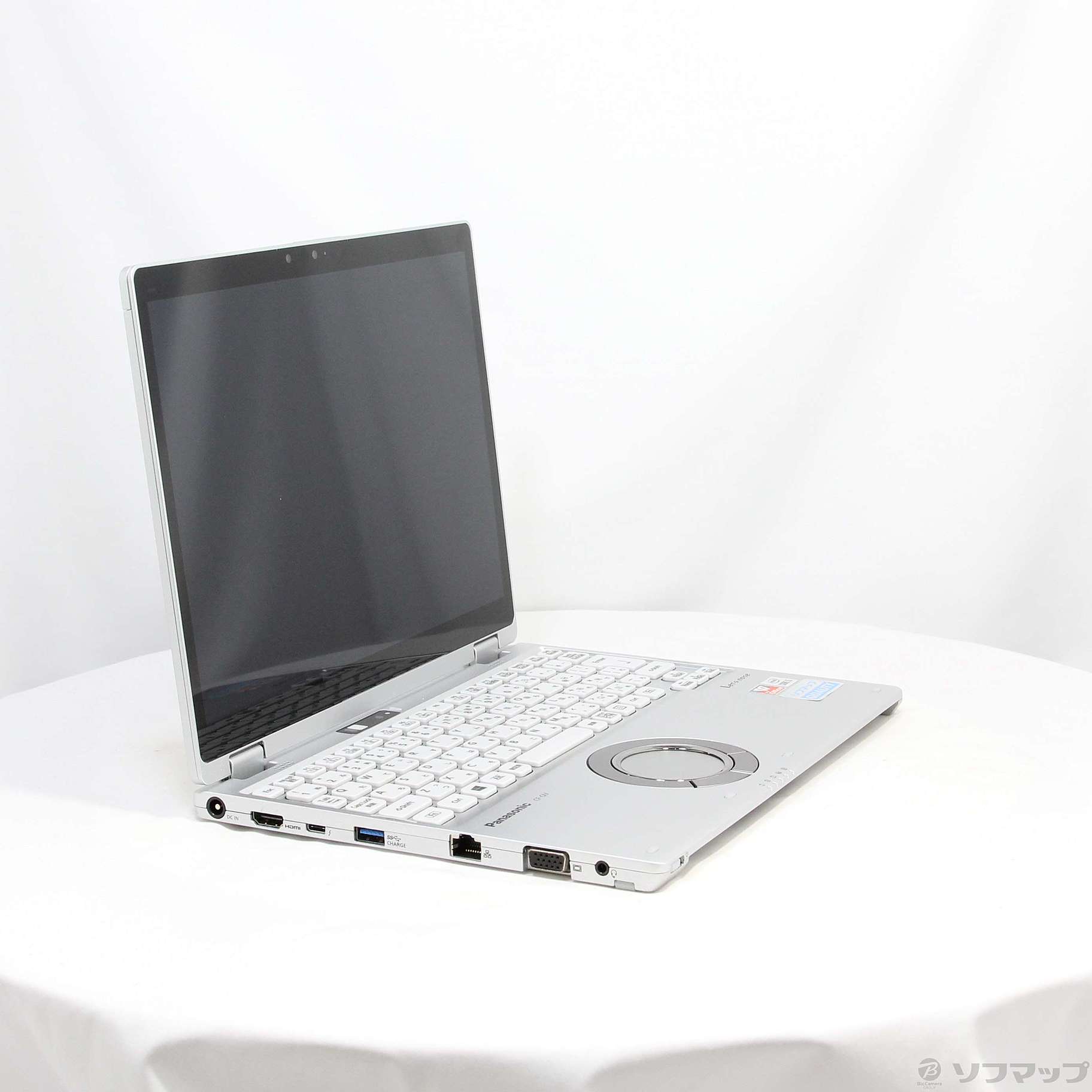 中古】Lets note QV9 CF-QV9A8LLC シルバー 〔Windows 10