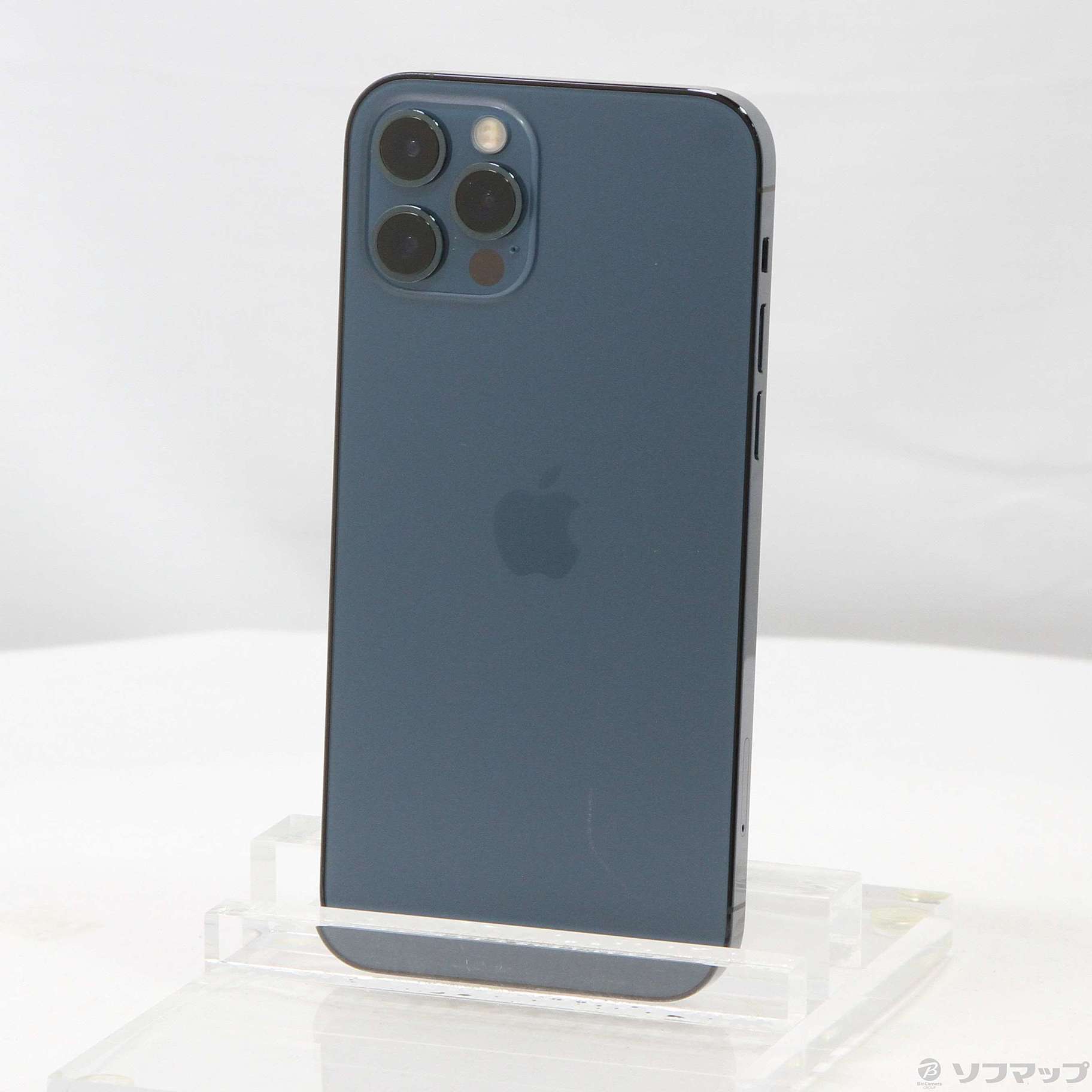 中古】iPhone12 Pro 256GB パシフィックブルー MGMD3J／A SoftBank 