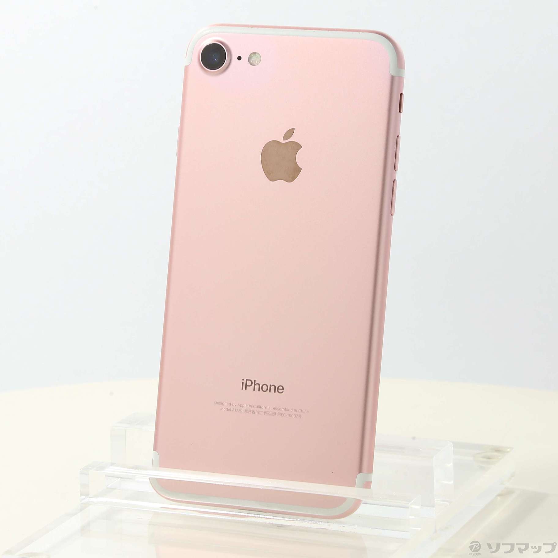 中古】iPhone7 32GB ローズゴールド MNCJ2J／A SIMフリー