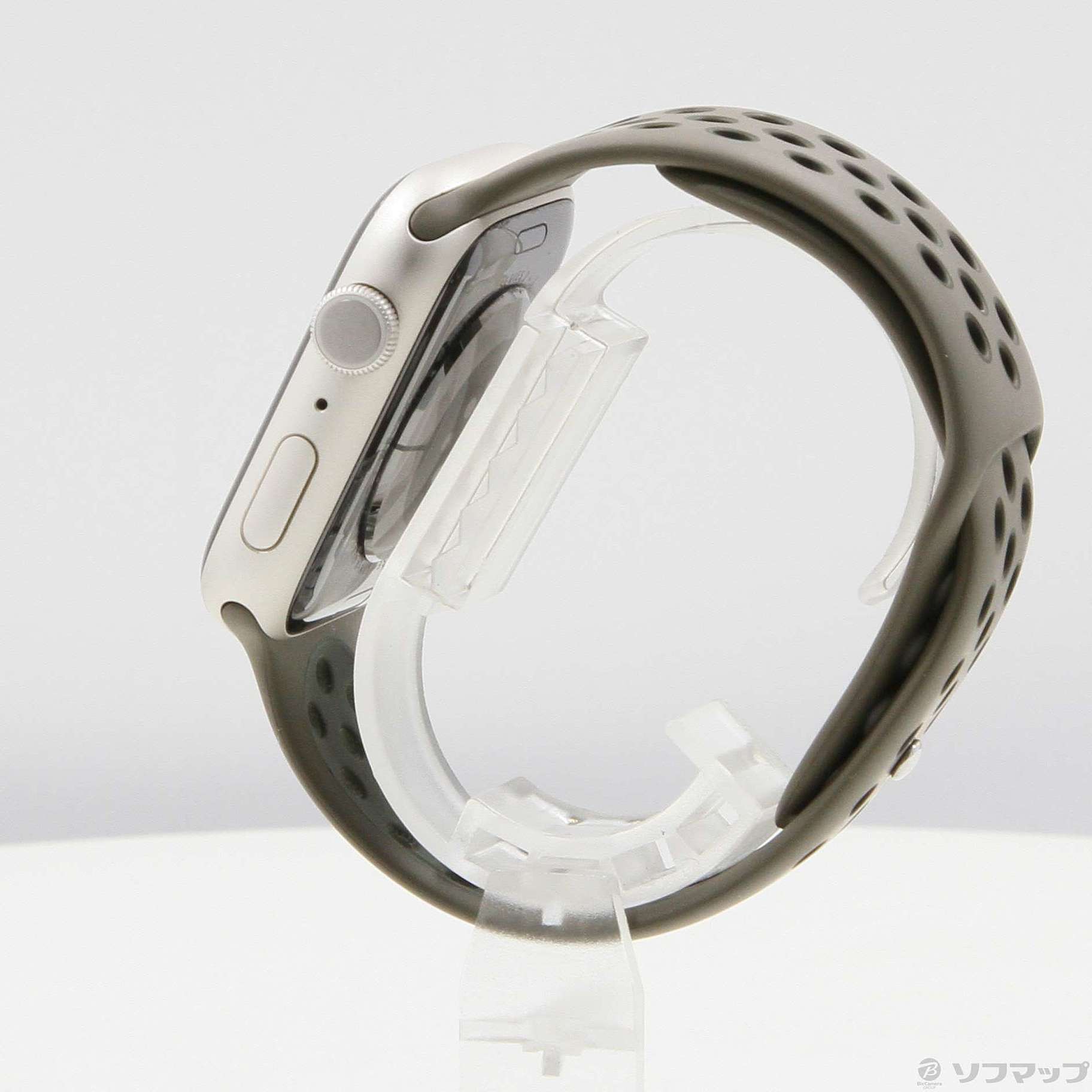 Apple Watch Series 7 Nike GPS 45mm スターライトアルミニウムケース オリーブグレー／カーゴカーキNikeスポーツバンド