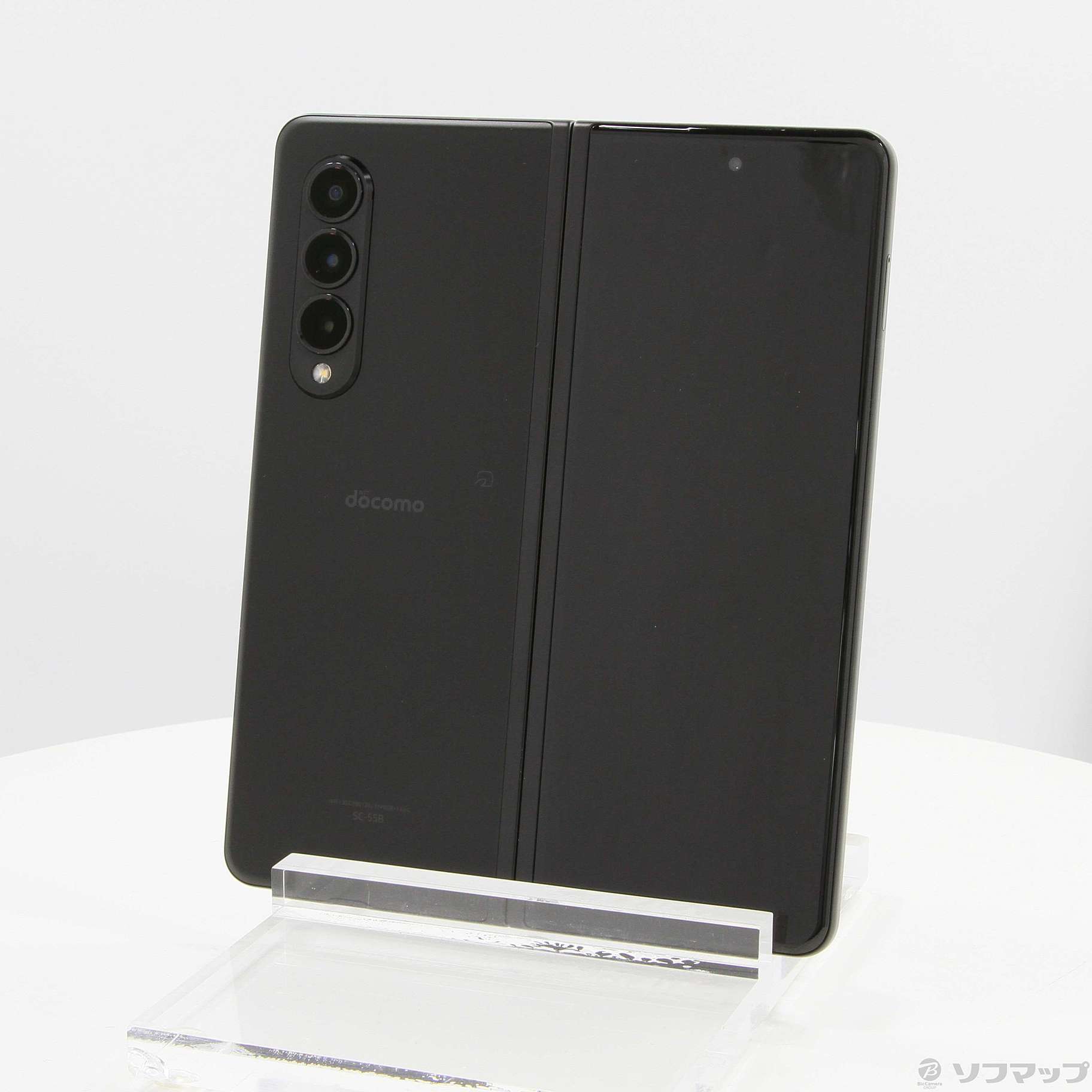 中古】Galaxy Z Fold3 5G 256GB ファントムブラック SC-55B docomo