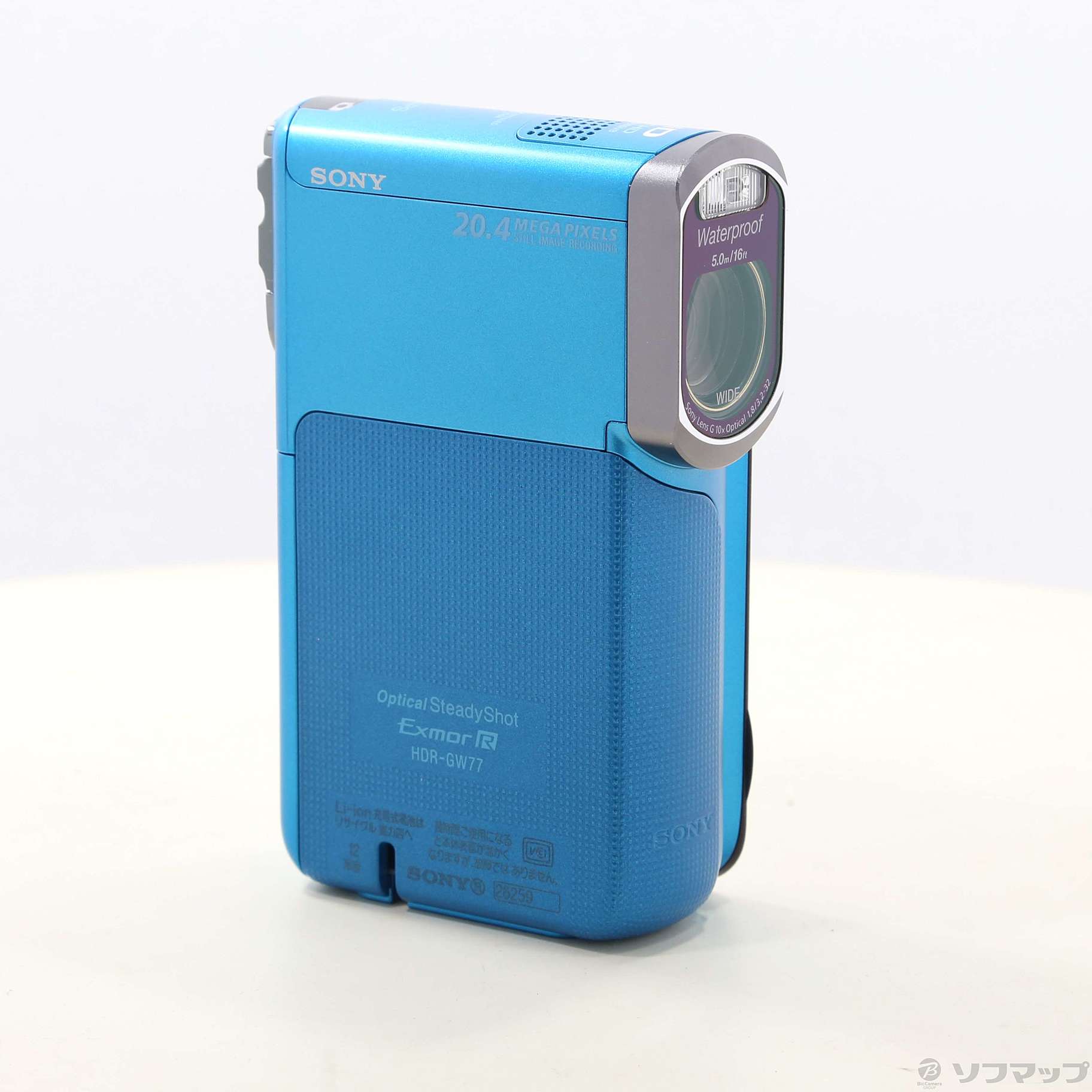 SONY ソニー HDR-GW77V ブルー Amazon.co.jp: SONY デジタルHDビデオカメラレコーダー ブルー