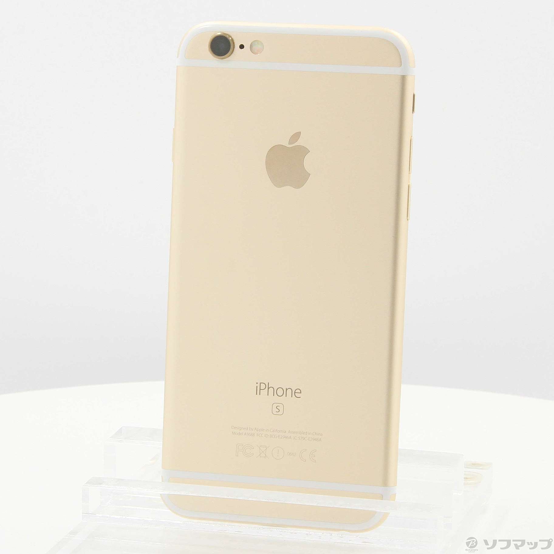 中古】iPhone6s 64GB ゴールド MKQQ2J／A SIMフリー [2133043296296