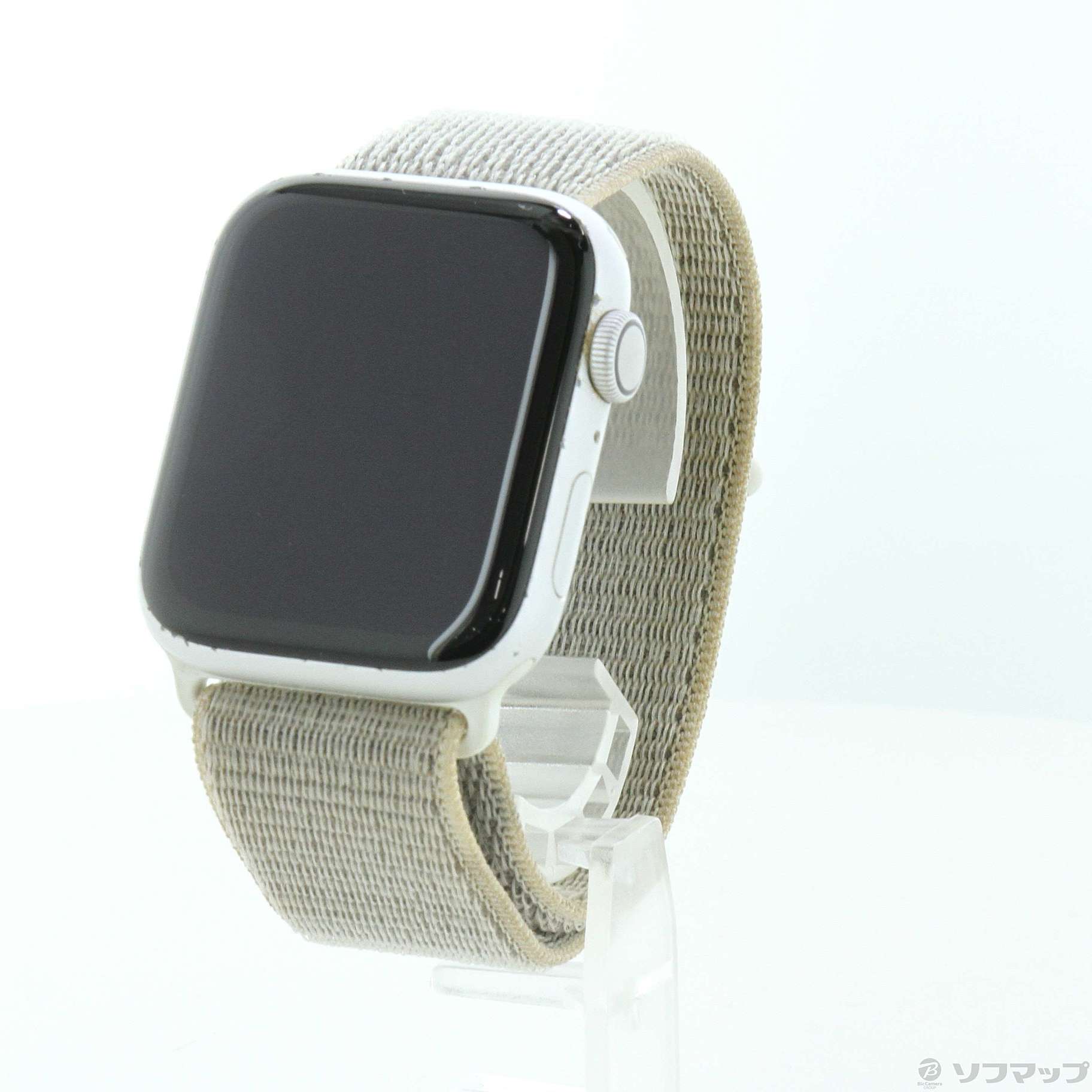 Apple Watch series4 〈44mm,アルミニウム,シルバー〉時計