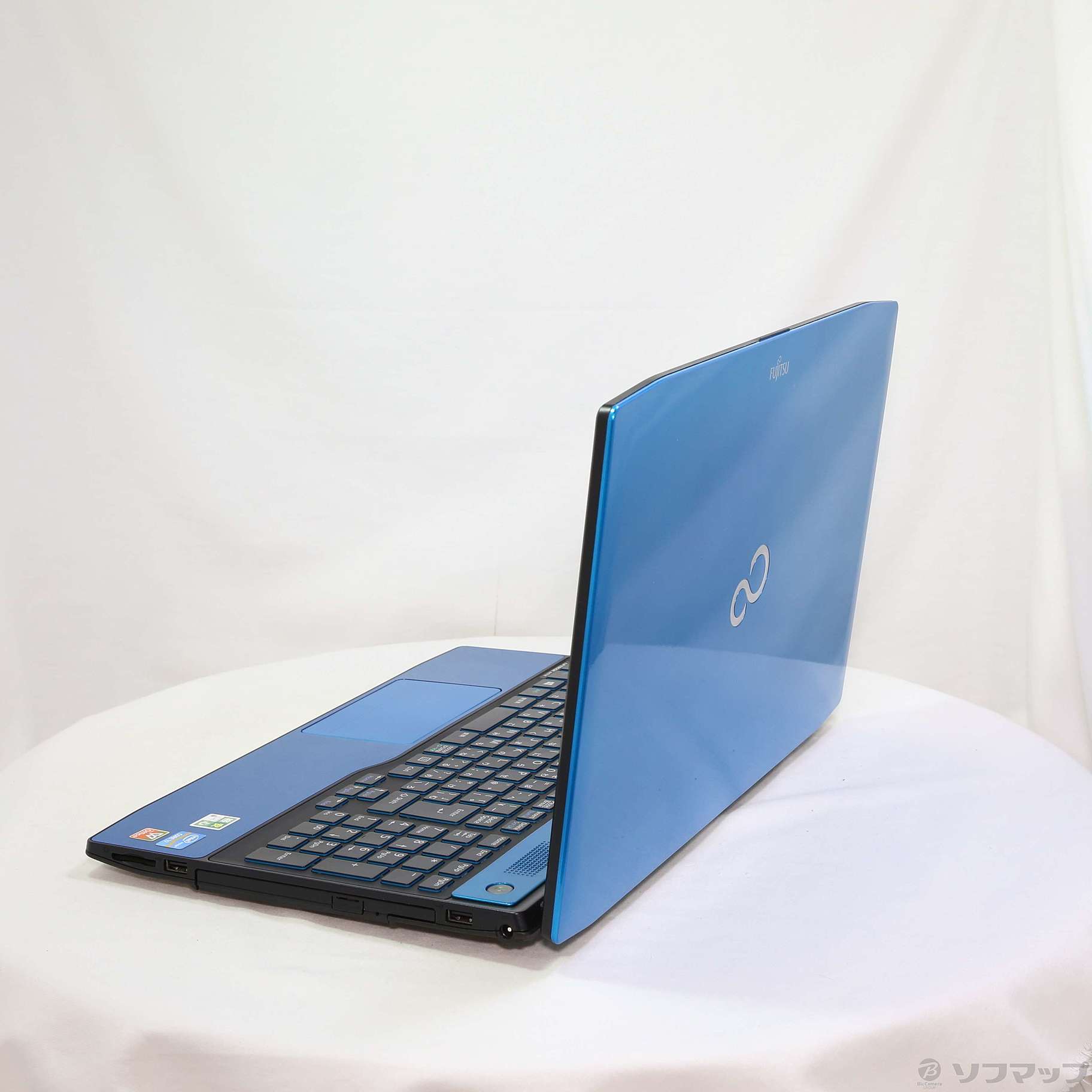 中古】格安安心パソコン LIFEBOOK AH77／K FMVA77KLKS アクアブルー