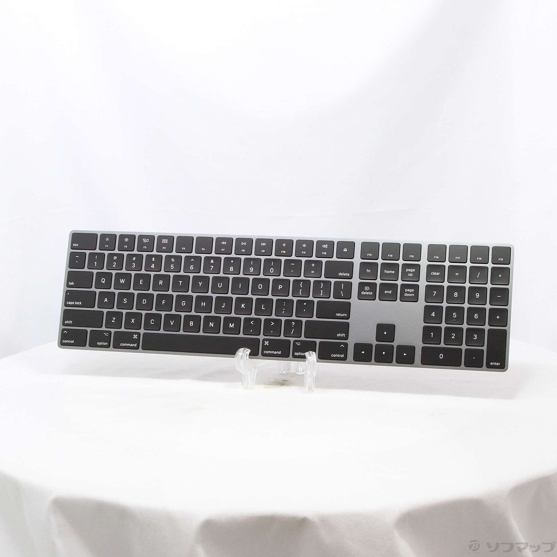 中古】Magic Keyboard テンキー付 US配列 スペースグレイ MRMH2LL／A