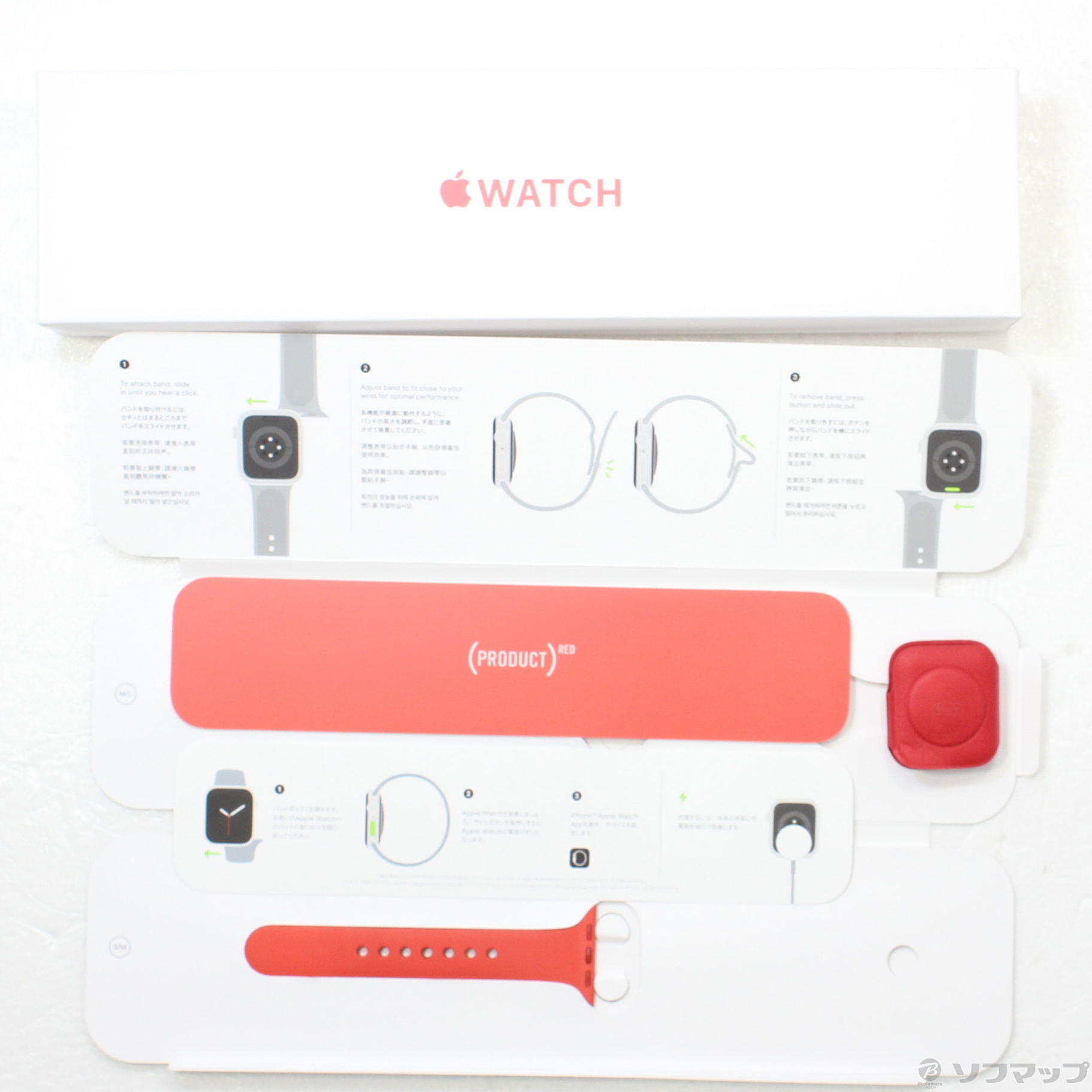 中古】Apple Watch Series 6 GPS 40mm (PRODUCT)REDアルミニウムケース