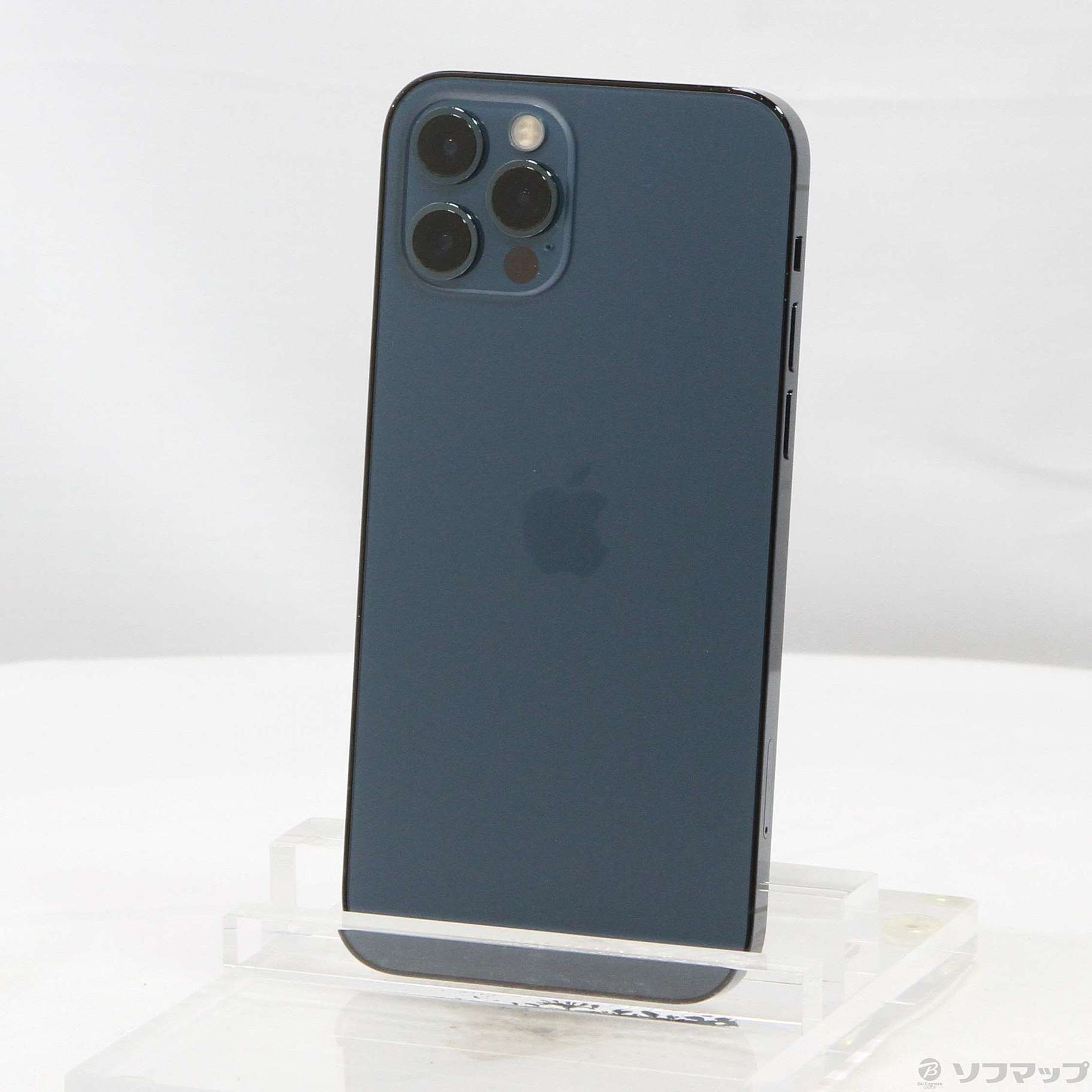 中古】iPhone12 Pro 256GB パシフィックブルー MGMD3J／A SIMフリー