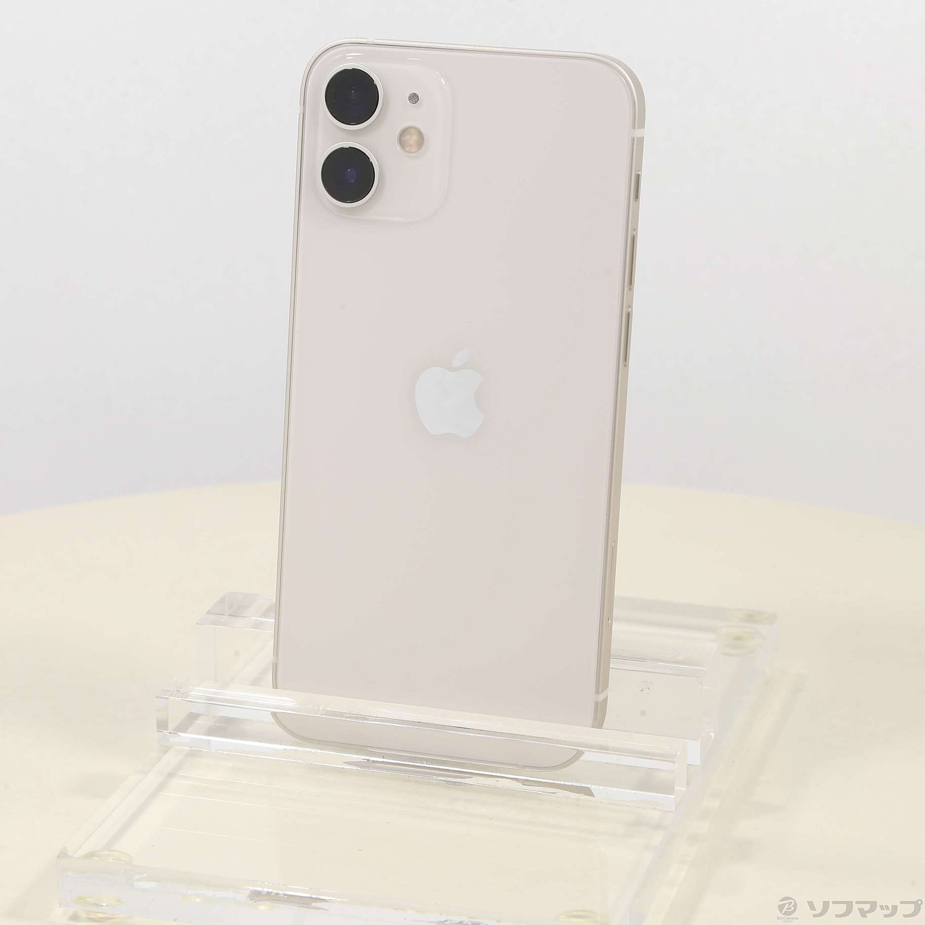 中古】iPhone12 mini 128GB ホワイト MGDM3J／A SIMフリー ◇01/02(月