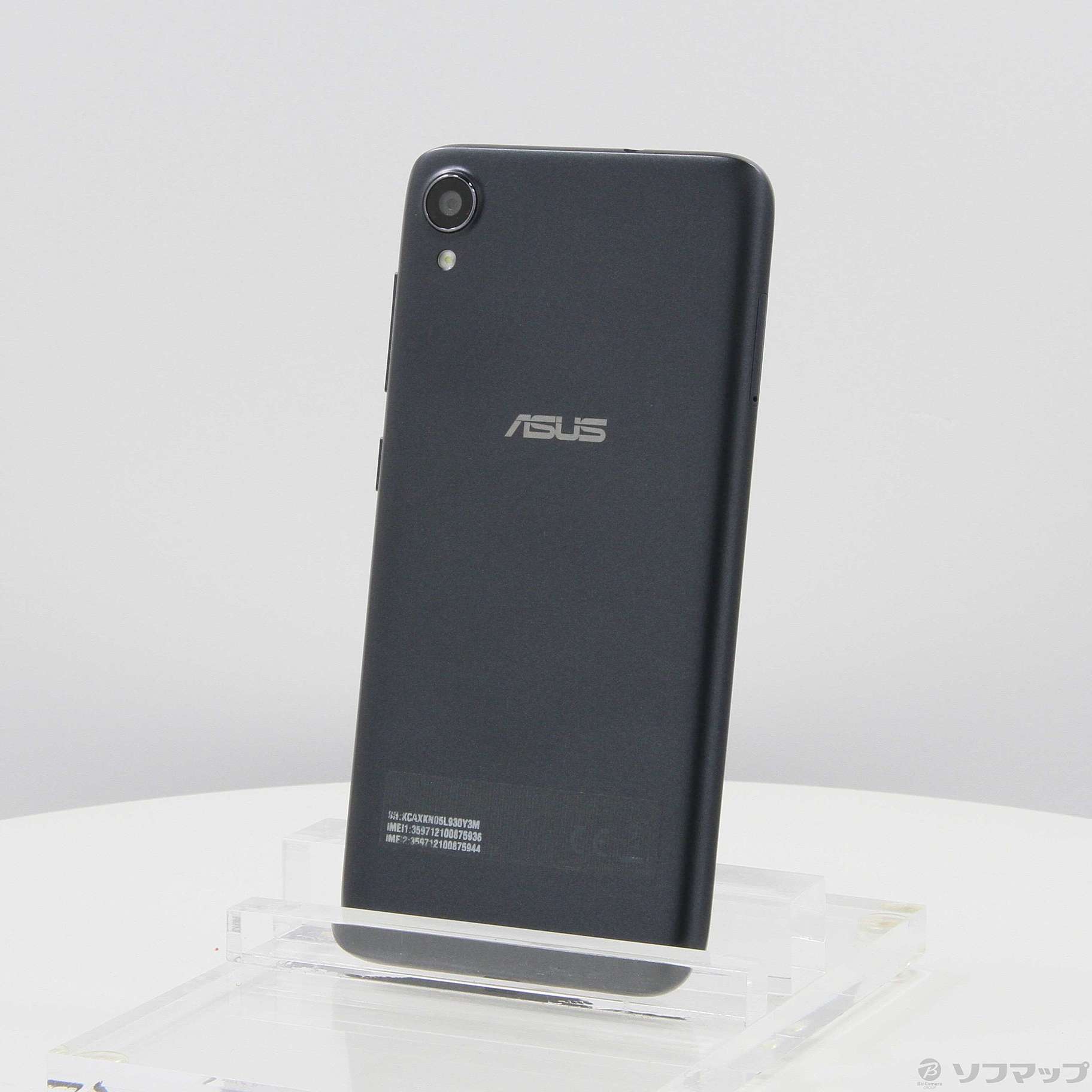 中古】ZenFone Live L1 32GB ミッドナイトブラック ZA550KL-BK32 SIM