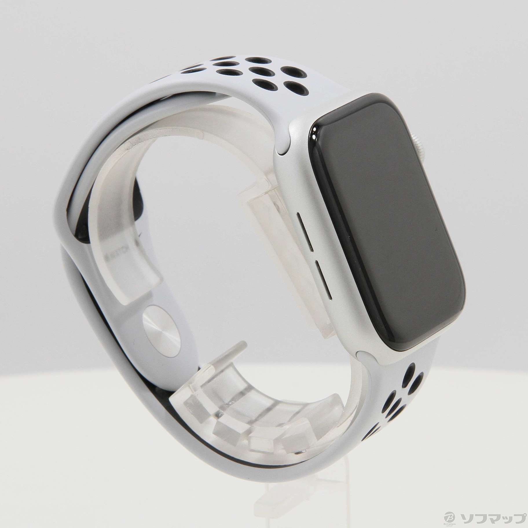 Apple Watch Series 6 Nike GPS 44mm シルバーアルミニウムケース ピュアプラチナム／ブラックNikeスポーツバンド