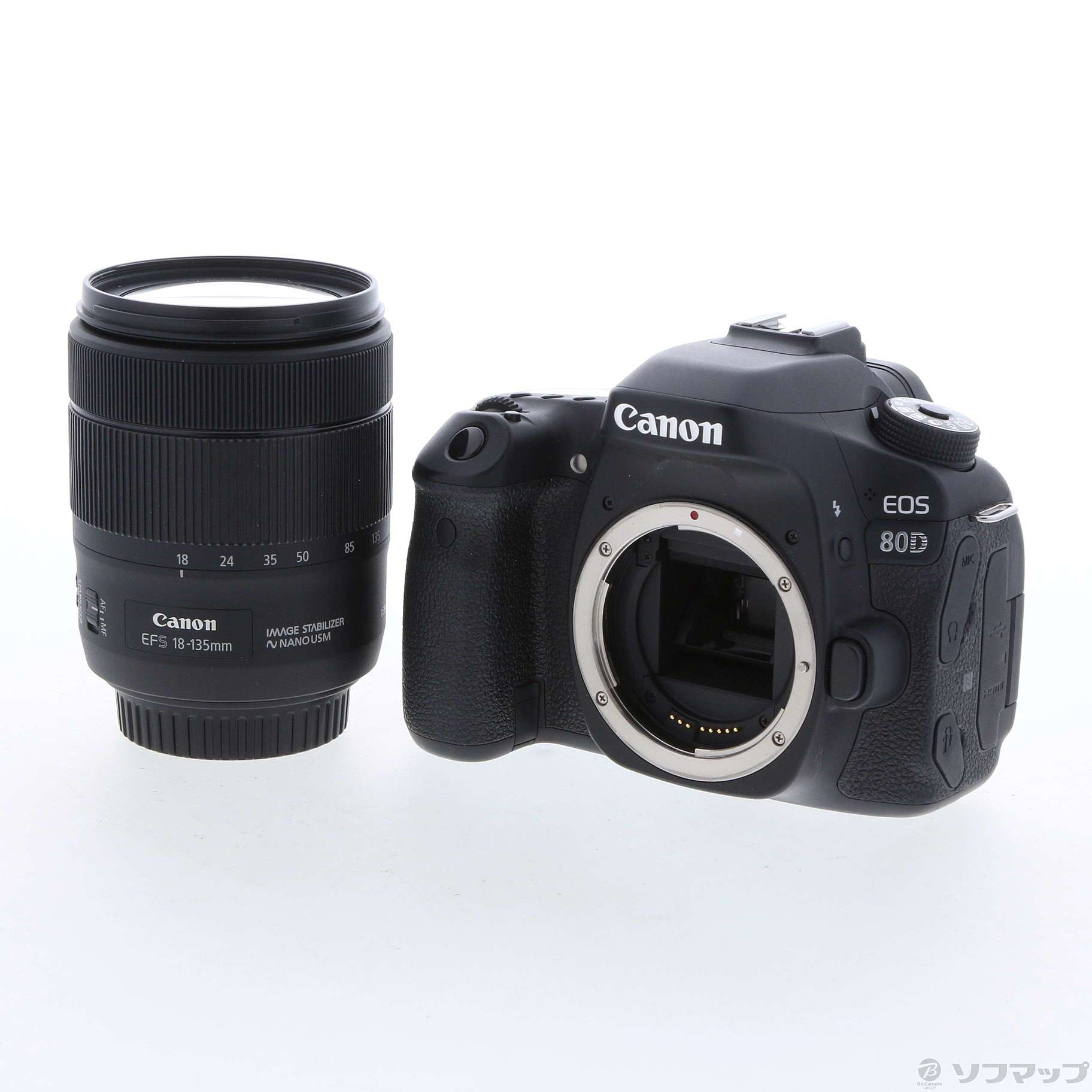 中古】EOS 80D EF-S18-135 IS USM レンズキット ◇12/20(火)値下げ