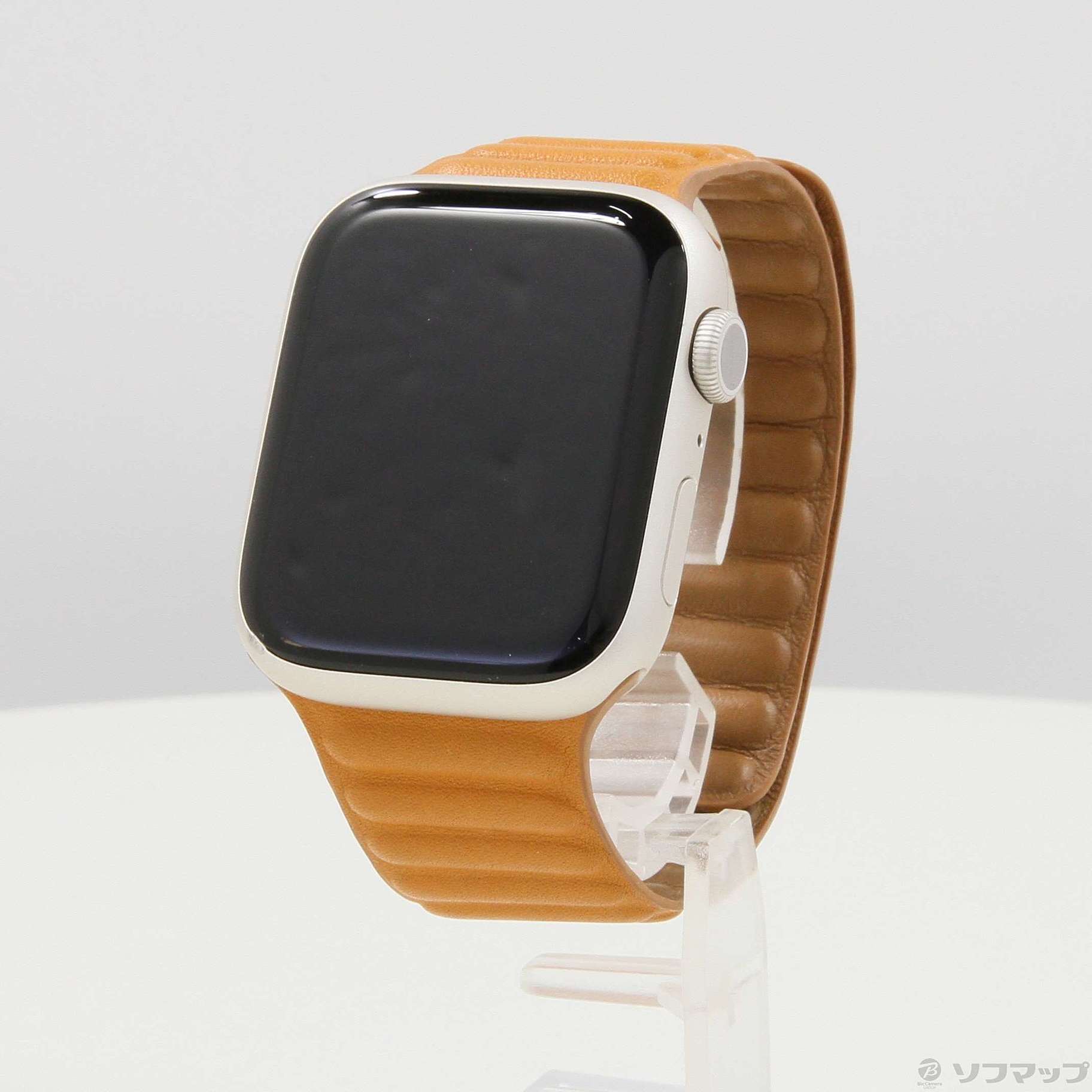 中古】Apple Watch Series 7 GPS 45mm スターライトアルミニウムケース