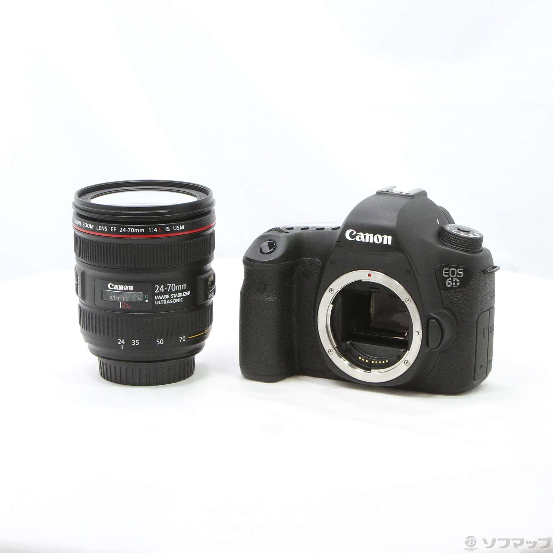 中古】EOS 6D EF24-70L F4L IS USM レンズキット (2020万画素／SDXC