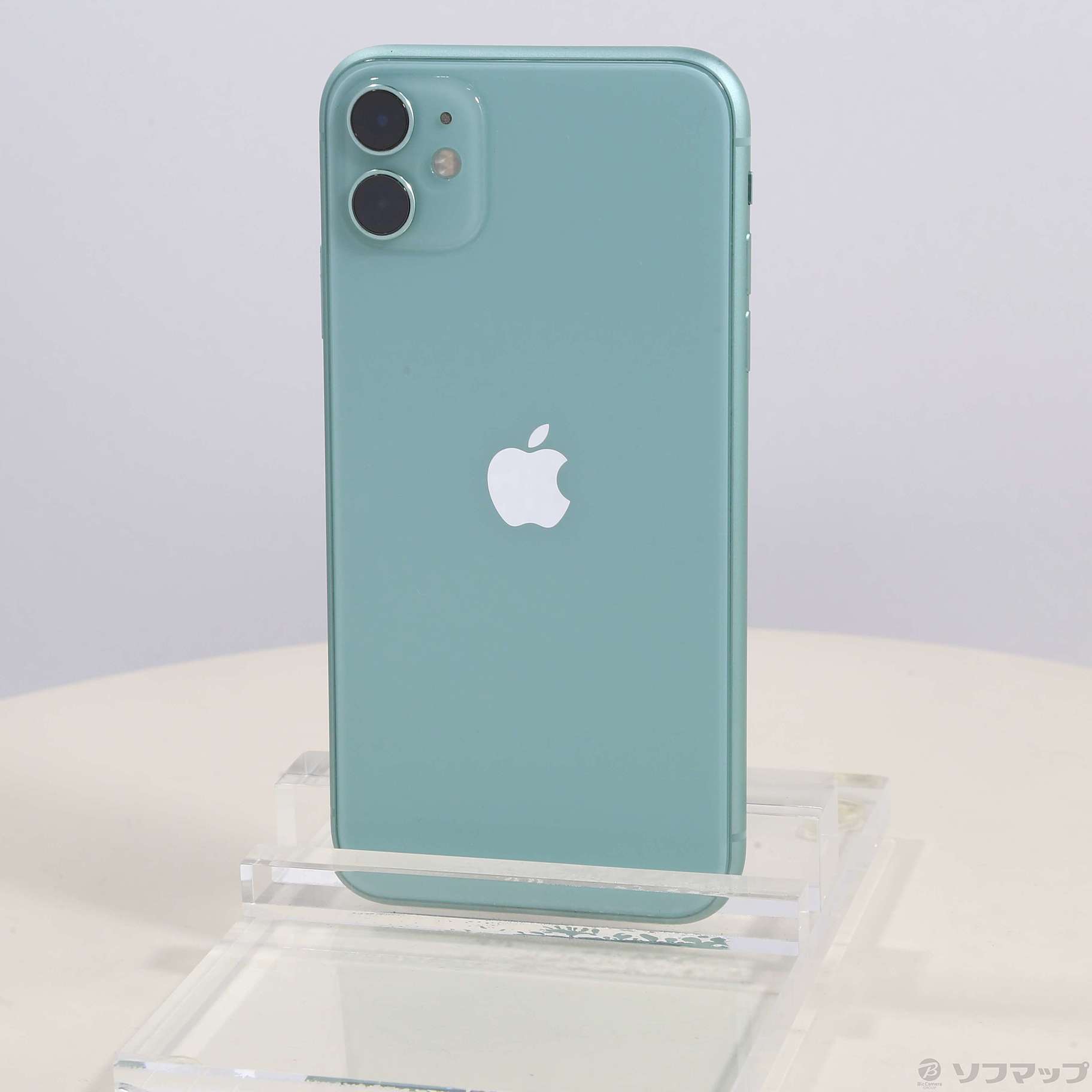 中古】iPhone11 128GB グリーン MWM62J／A SIMフリー [2133043360492