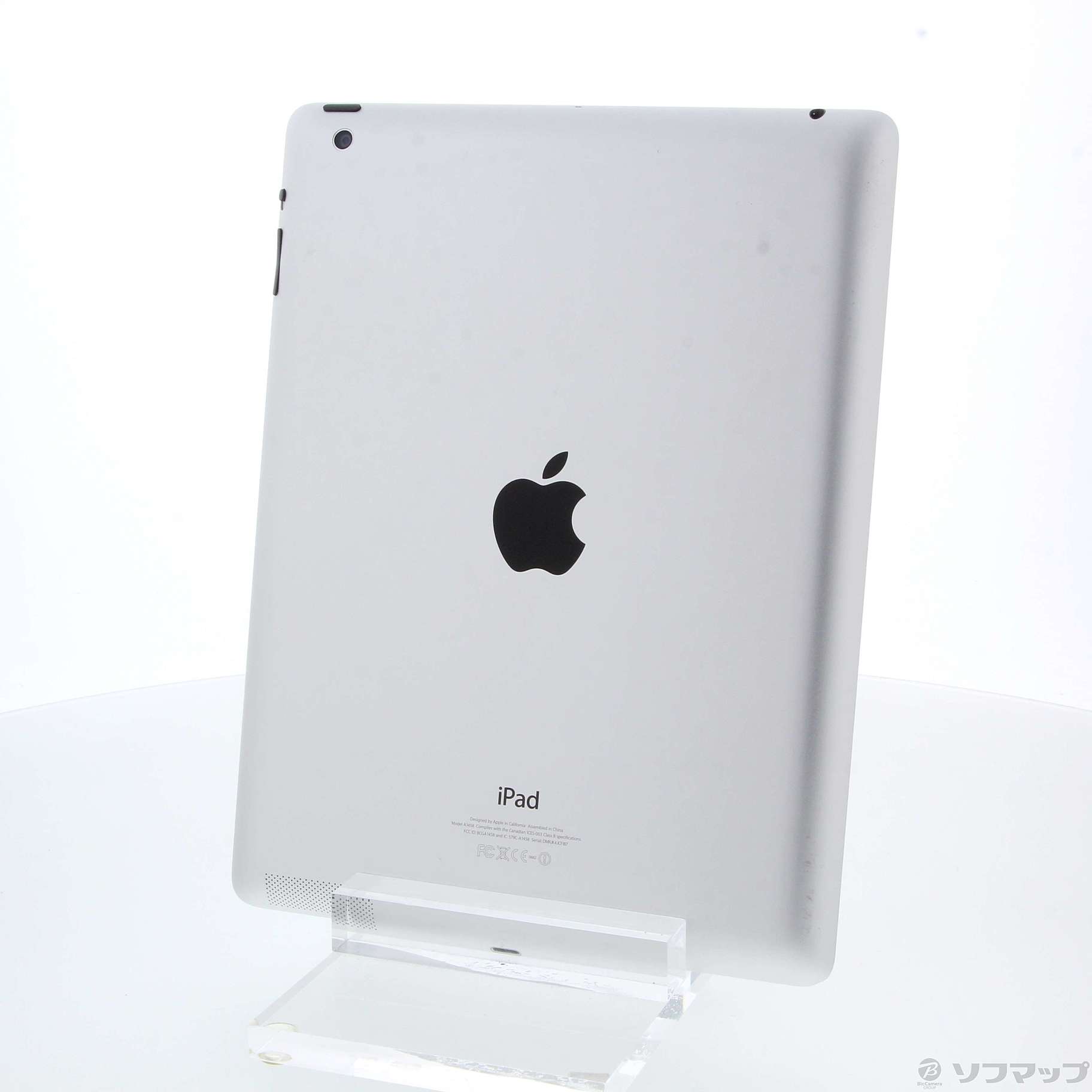 iPad 第4世代 64GB ホワイト MD515J／A Wi-Fi