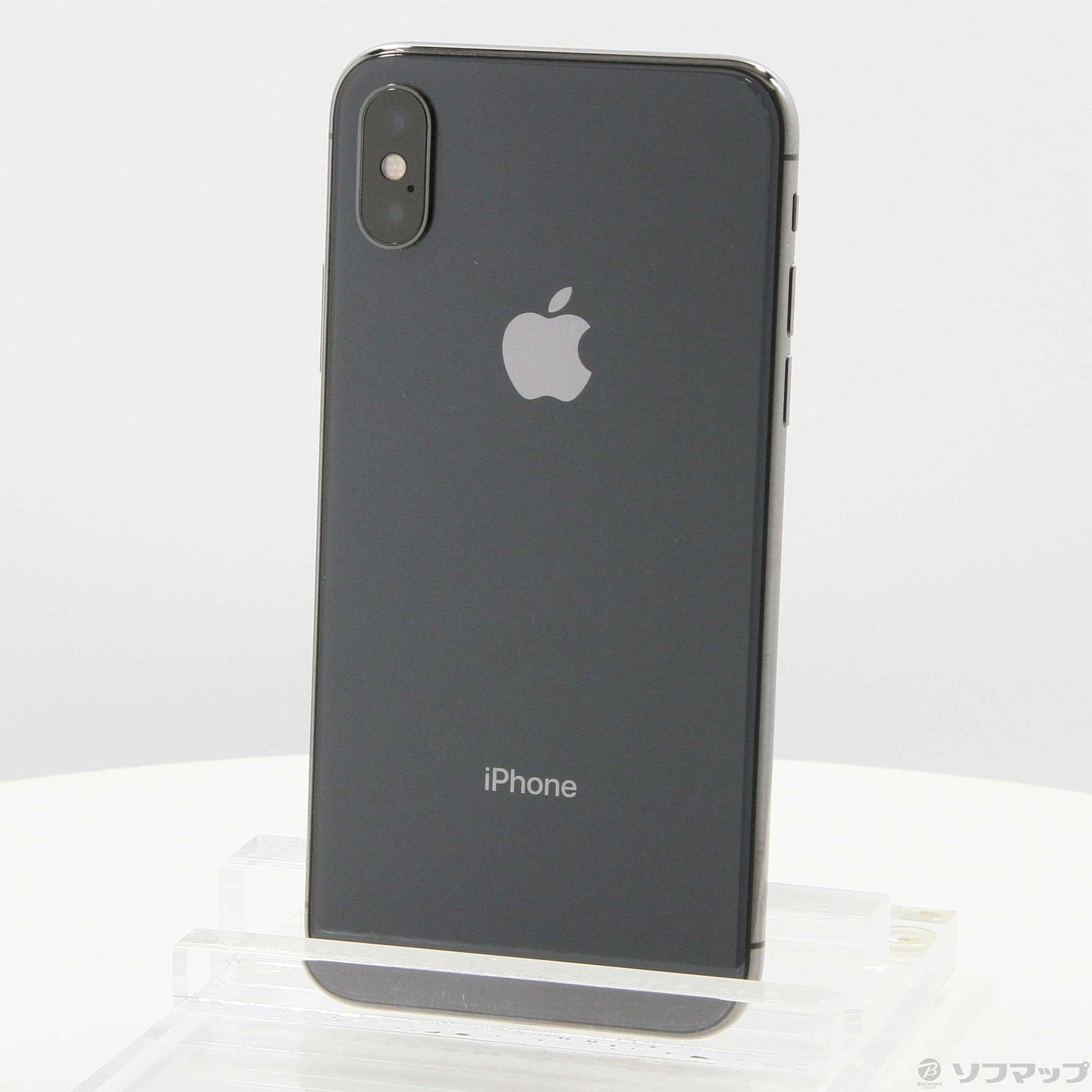 中古】iPhoneX 256GB スペースグレイ MQC12J／A SIMフリー