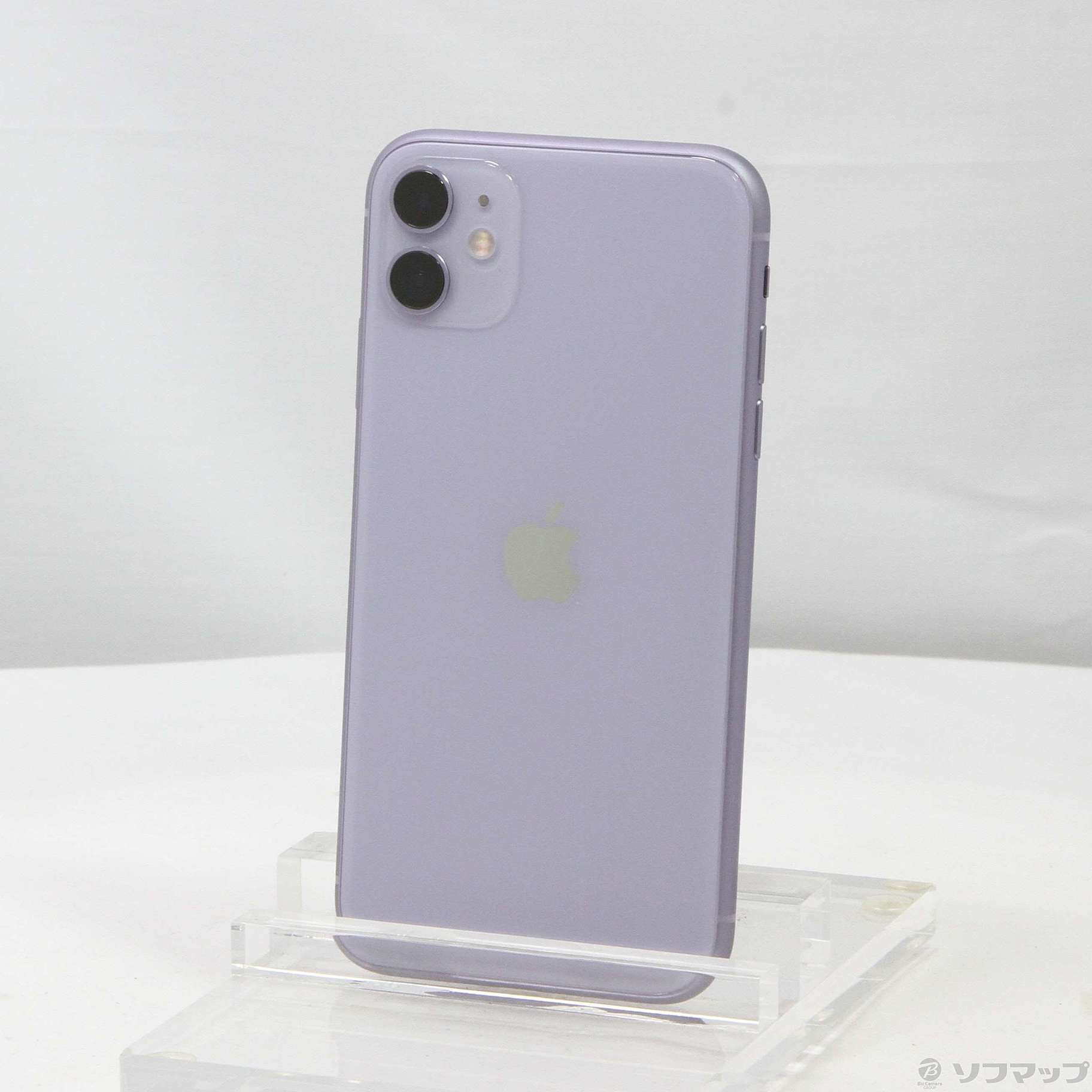 中古】iPhone11 128GB パープル MWM52J／A SIMフリー ◇12/13(火