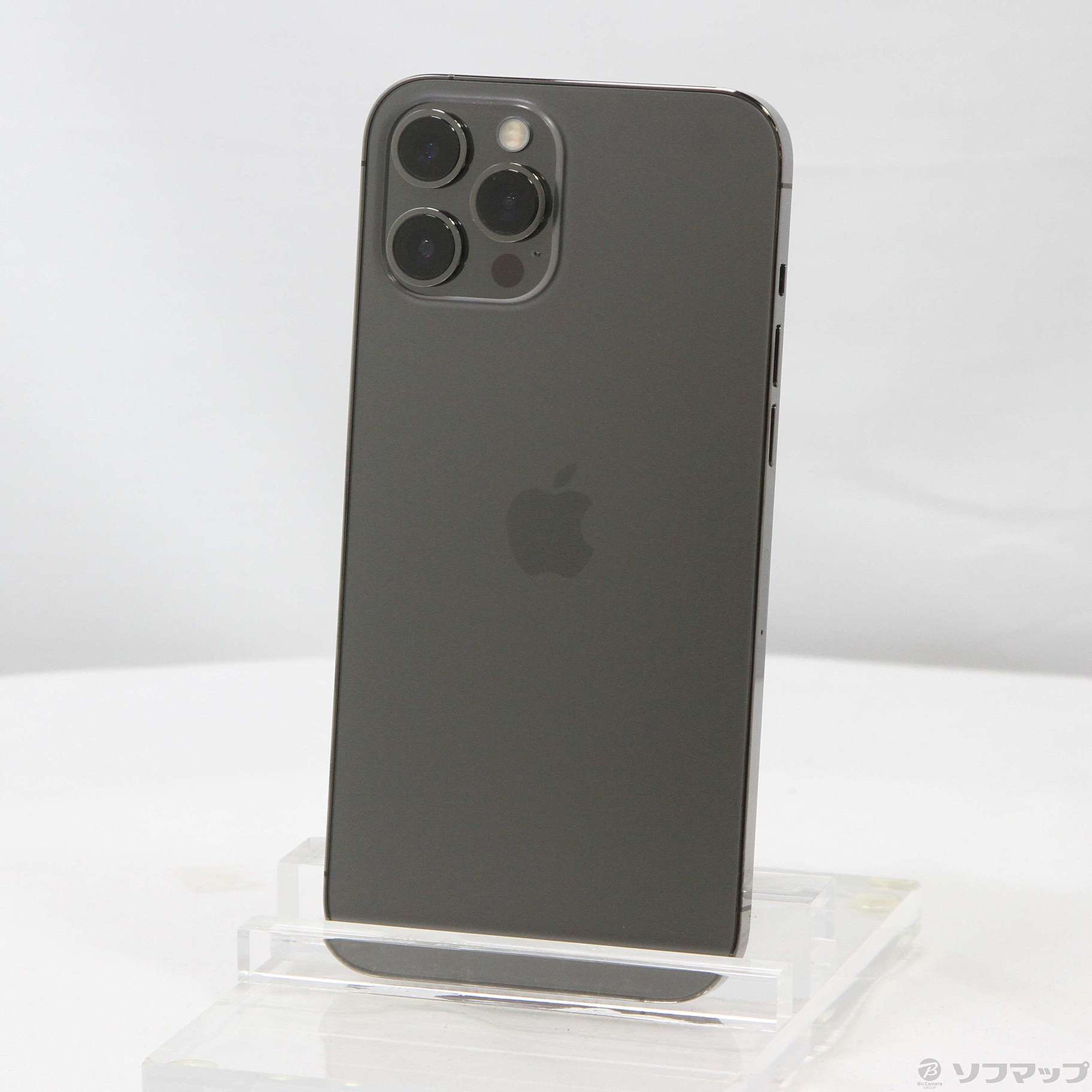 中古】iPhone12 Pro Max 128GB グラファイト NGCU3J／A SIMフリー ◇02