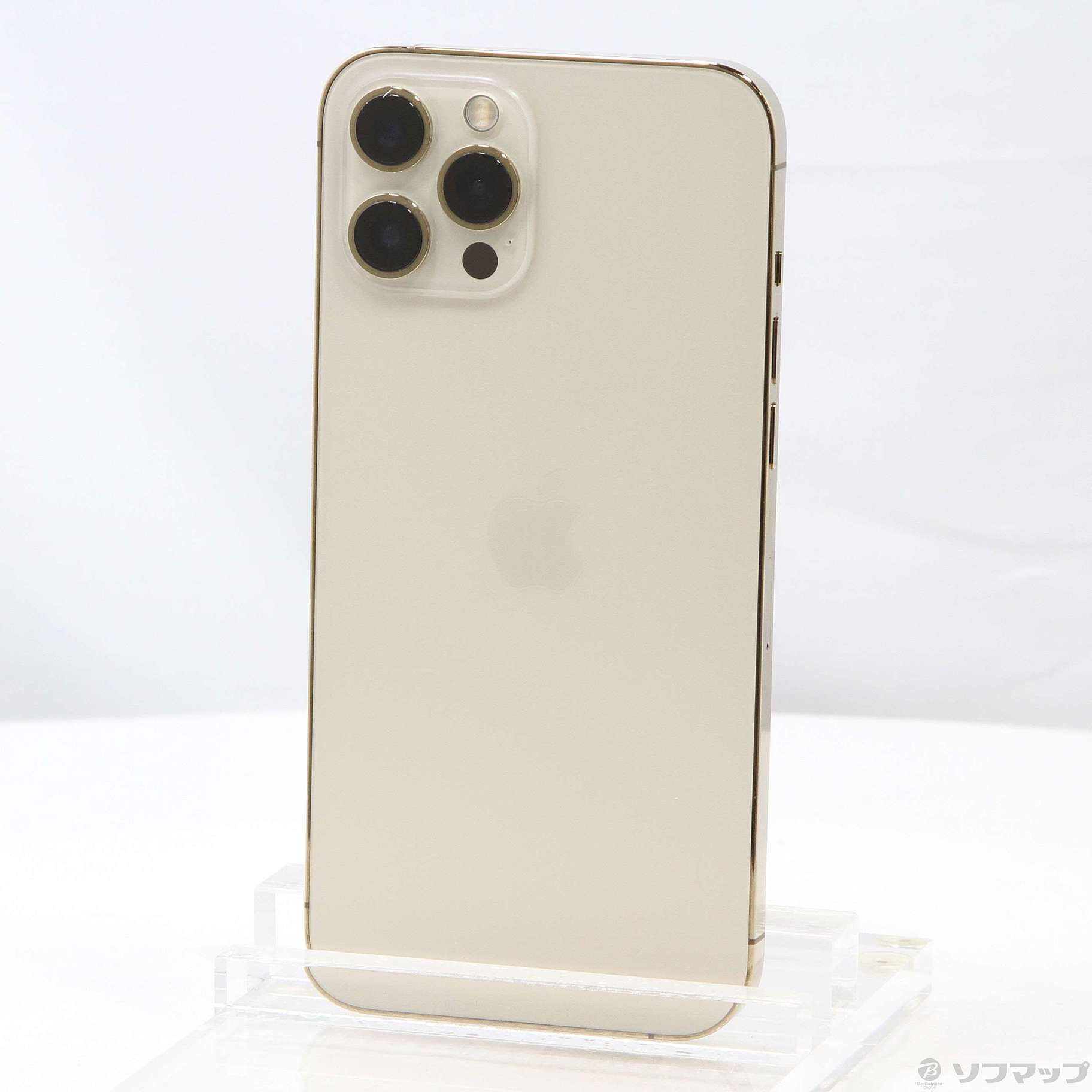 中古】セール対象品 iPhone12 Pro Max 512GB ゴールド MGD53J／A SIM